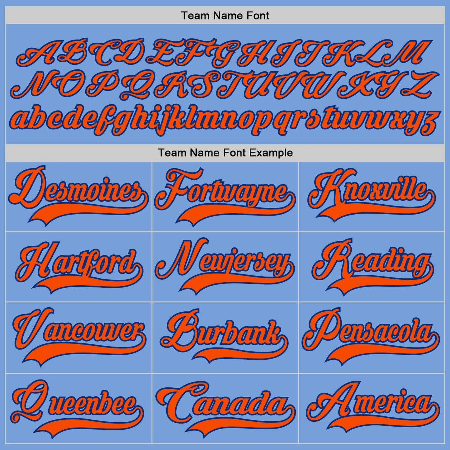 Custom Light Blue Orange-Royal Hockey Lace Neck Jersey view 4