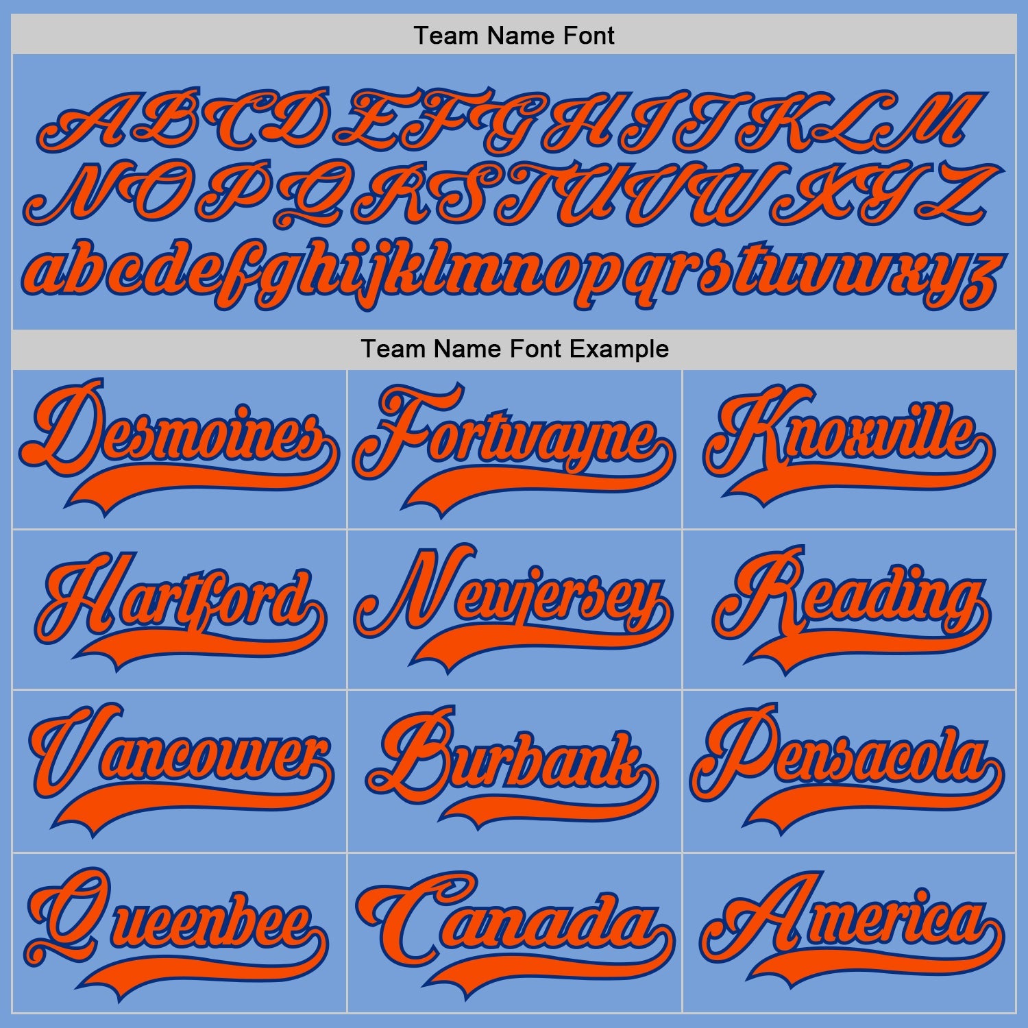 Custom Light Blue Orange-Royal Hockey Lace Neck Jersey view 4