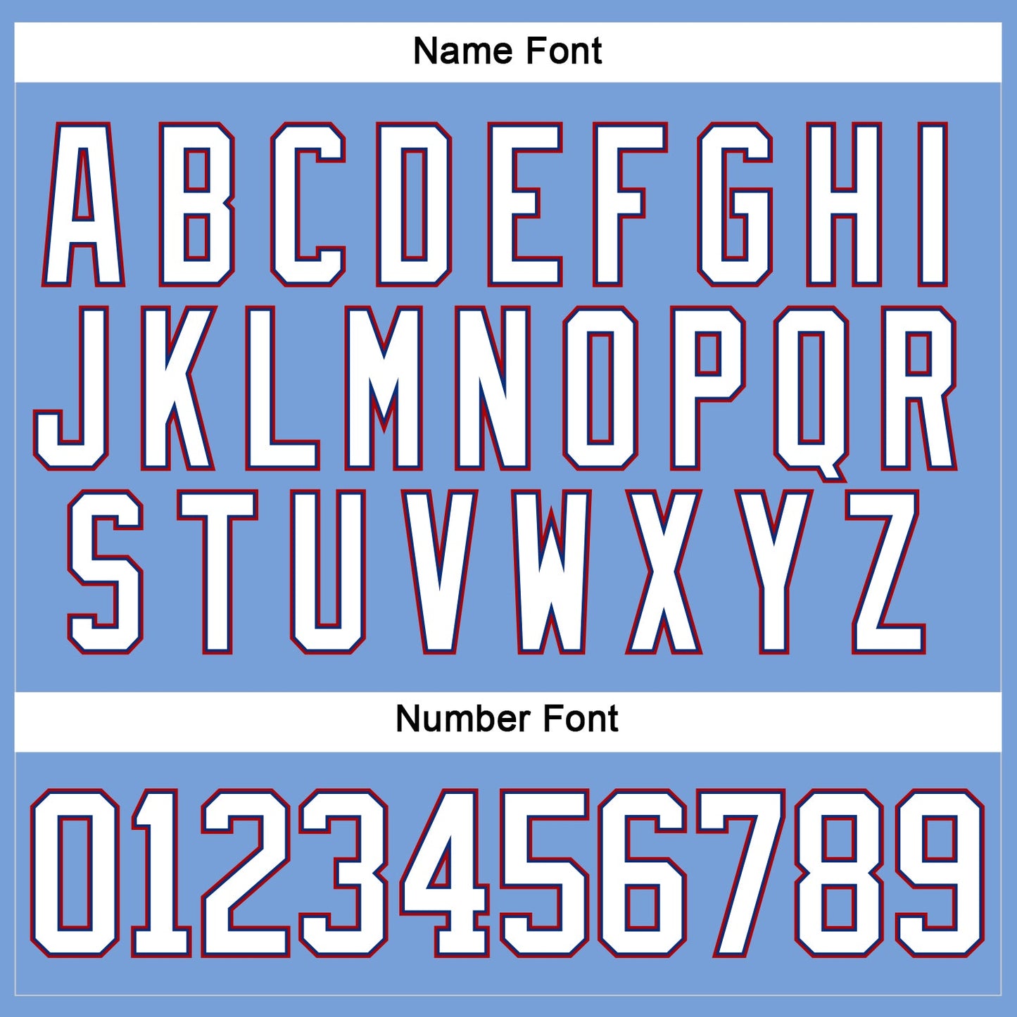Custom Light Blue Royal-Red Hockey Lace Neck Jersey view 5