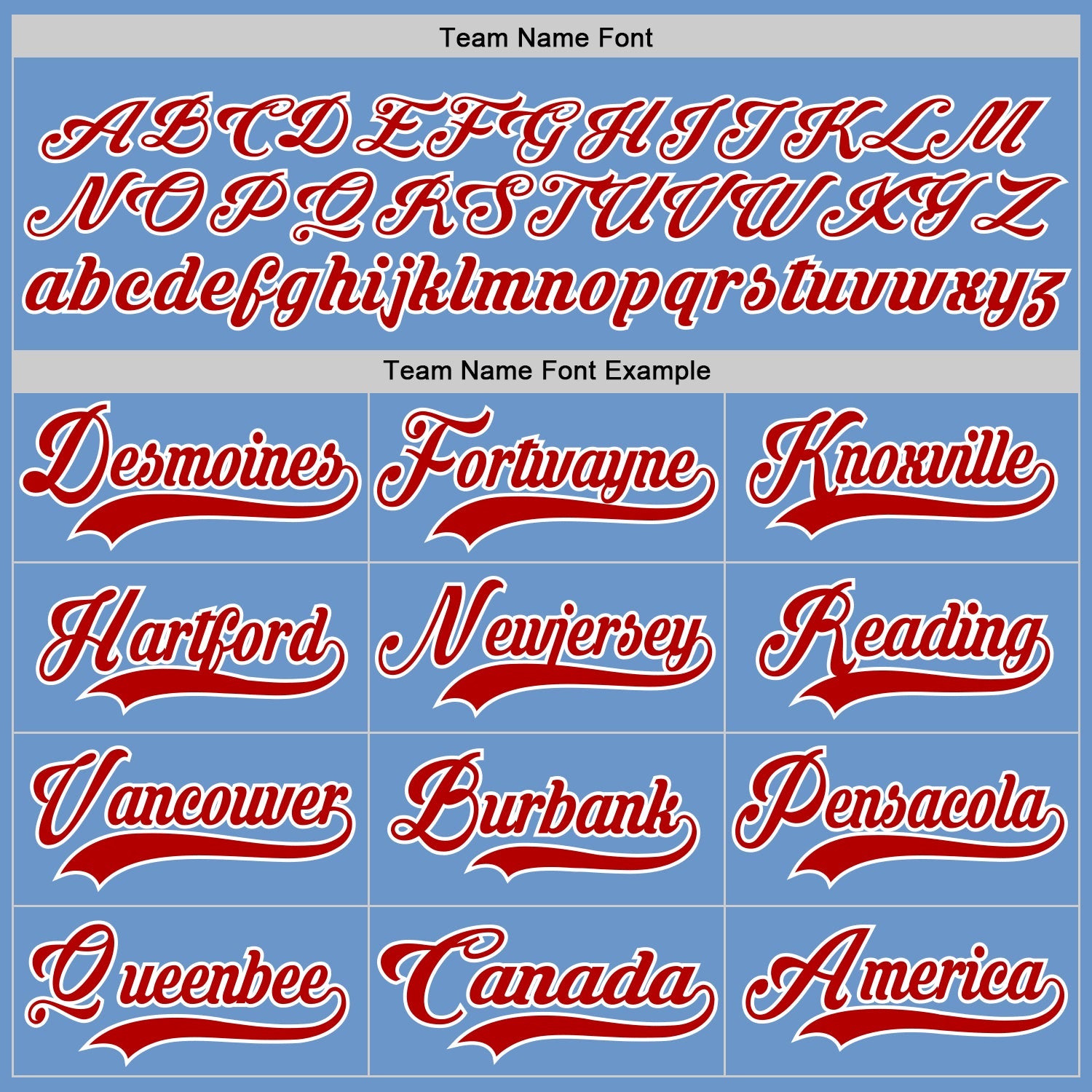 Custom Light Blue Red-White Hockey Jersey view 4