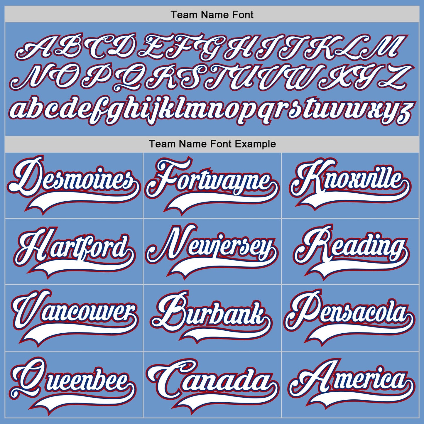 Custom Light Blue Royal-Red Hockey Jersey view 4