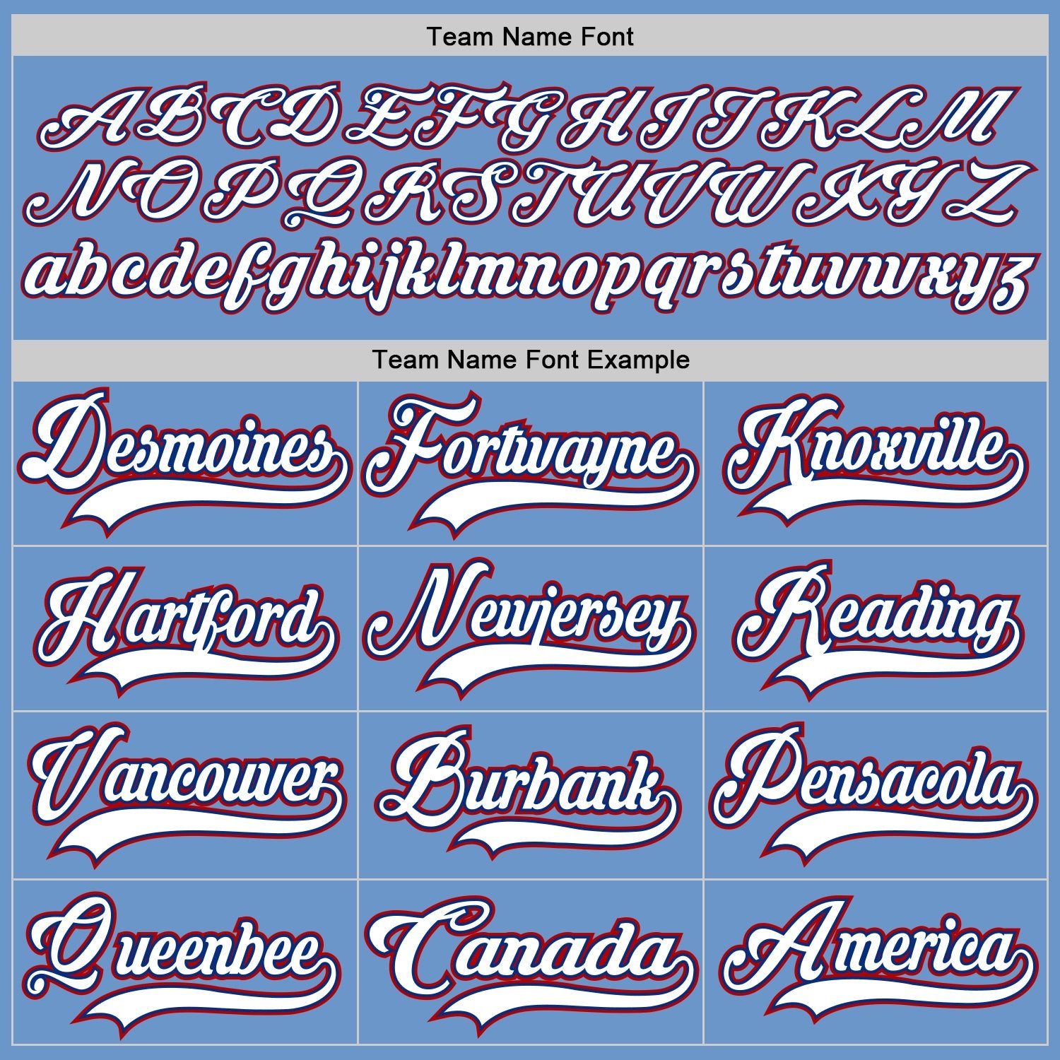 Custom Light Blue Royal-Red Hockey Jersey view 4