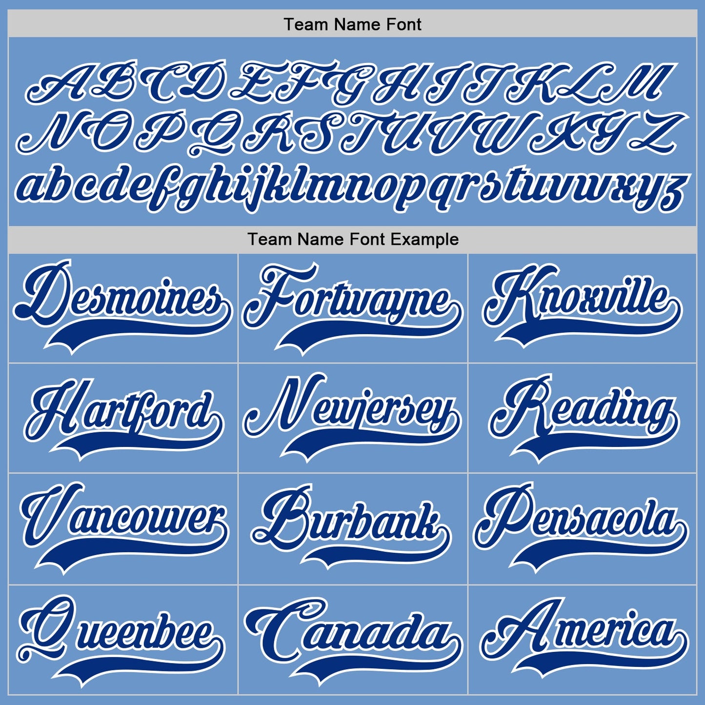 Custom Light Blue Royal-White Hockey Jersey view 4