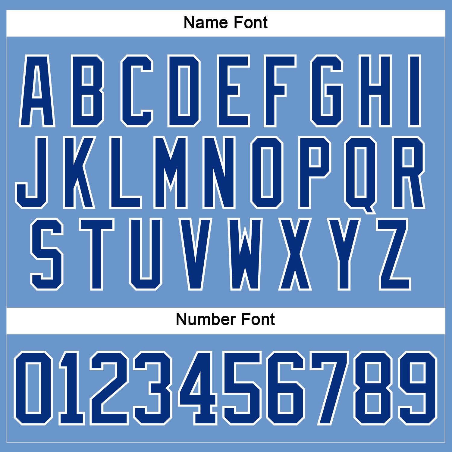 Custom Light Blue Royal-White Hockey Jersey view 5