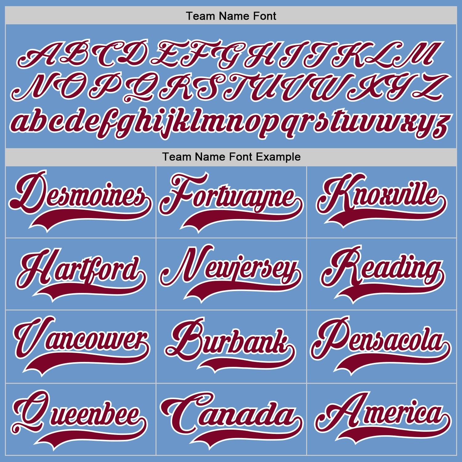 Custom Light Blue Maroon-White Hockey Jersey view 4