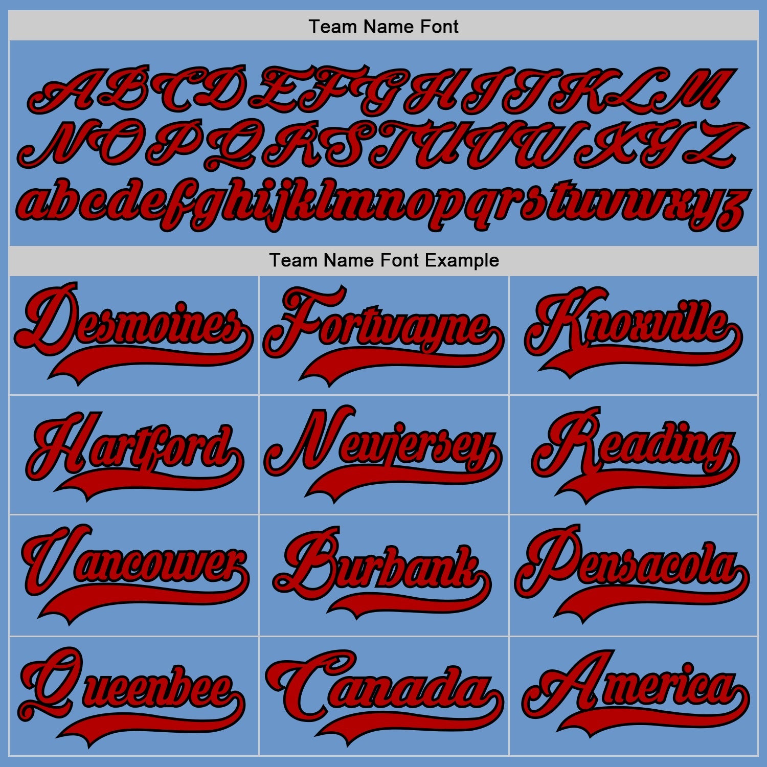 Custom Light Blue Red-Black Hockey Jersey view 4