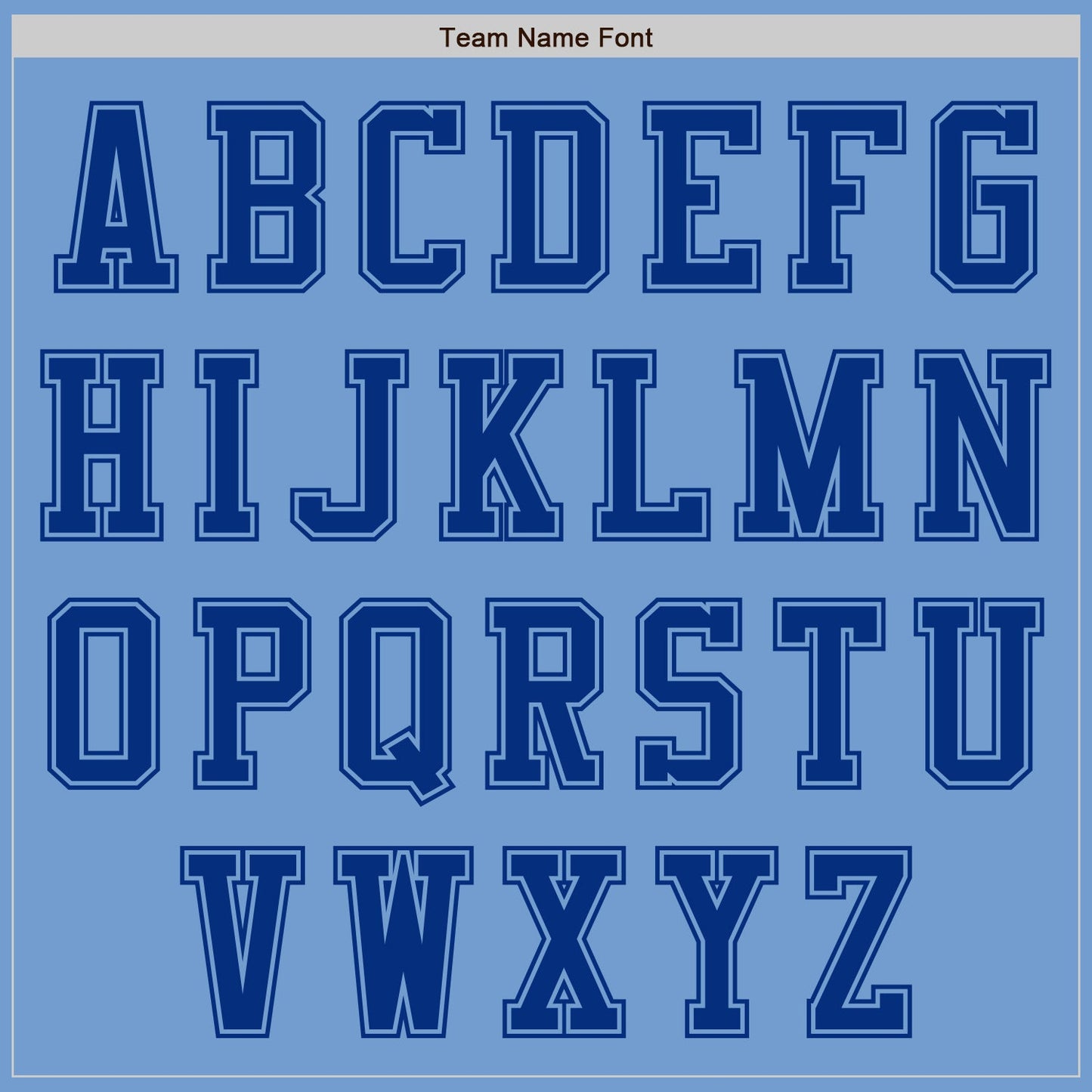 Custom Light Blue Royal Authentic Baseball Jersey view 3