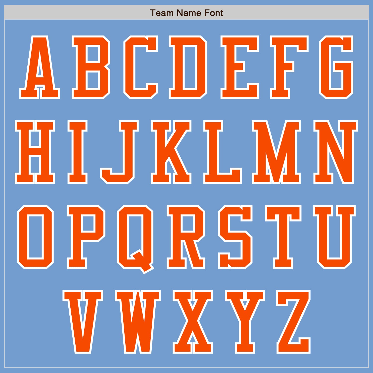 Custom Light Blue Orange-White Authentic Baseball Jersey view 7