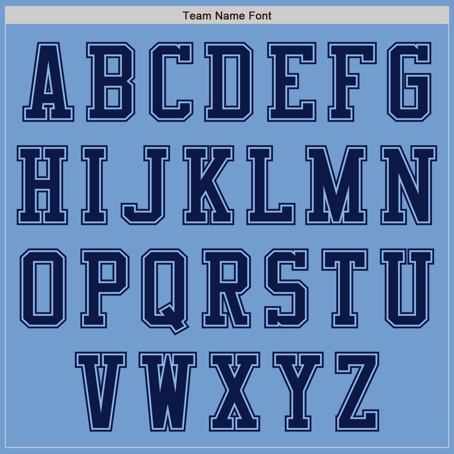 Custom Light Blue Navy Authentic Baseball Jersey view 3