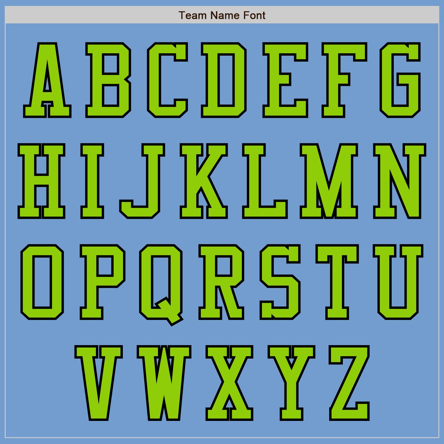 Custom Light Blue Neon Green-Black Authentic Baseball Jersey view 3
