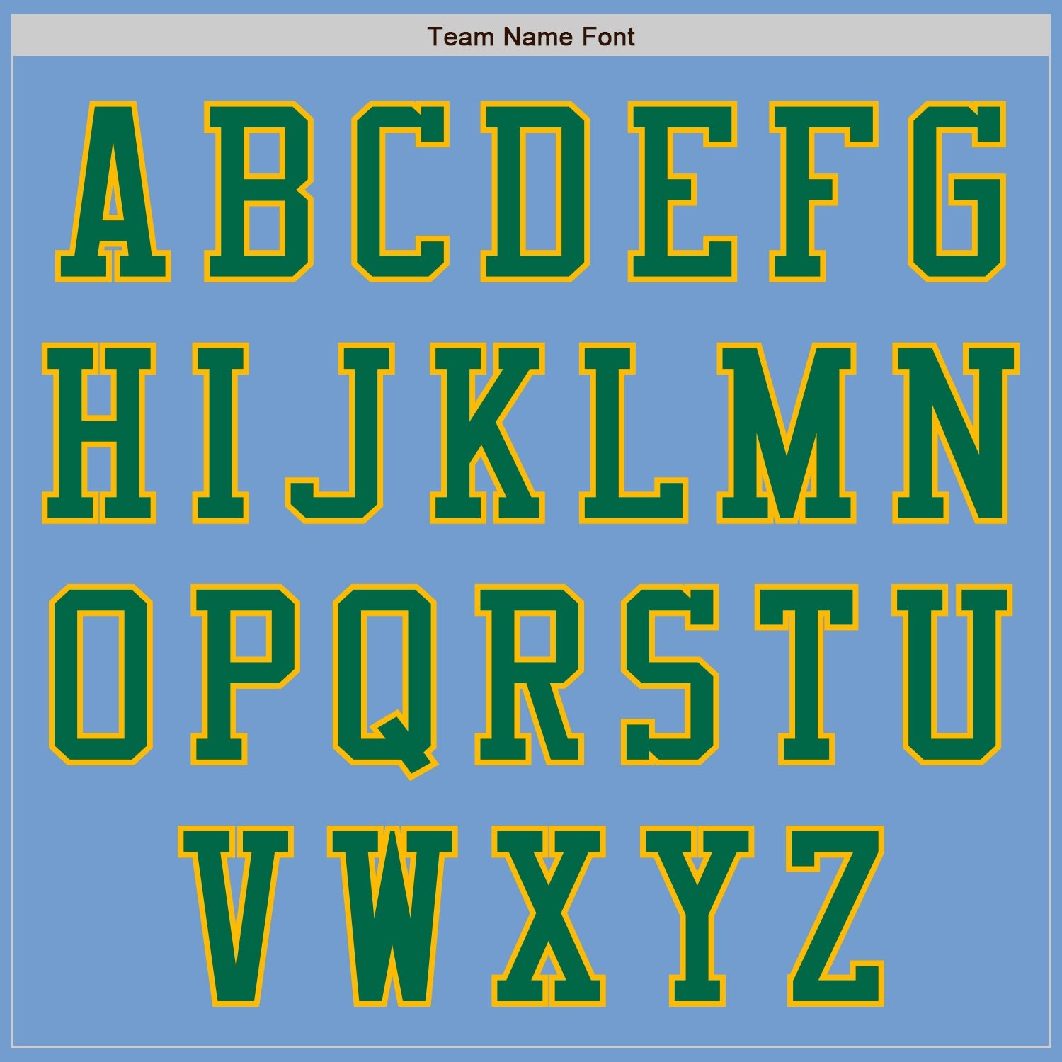Custom Light Blue Kelly Green-Gold Authentic Baseball Jersey view 3