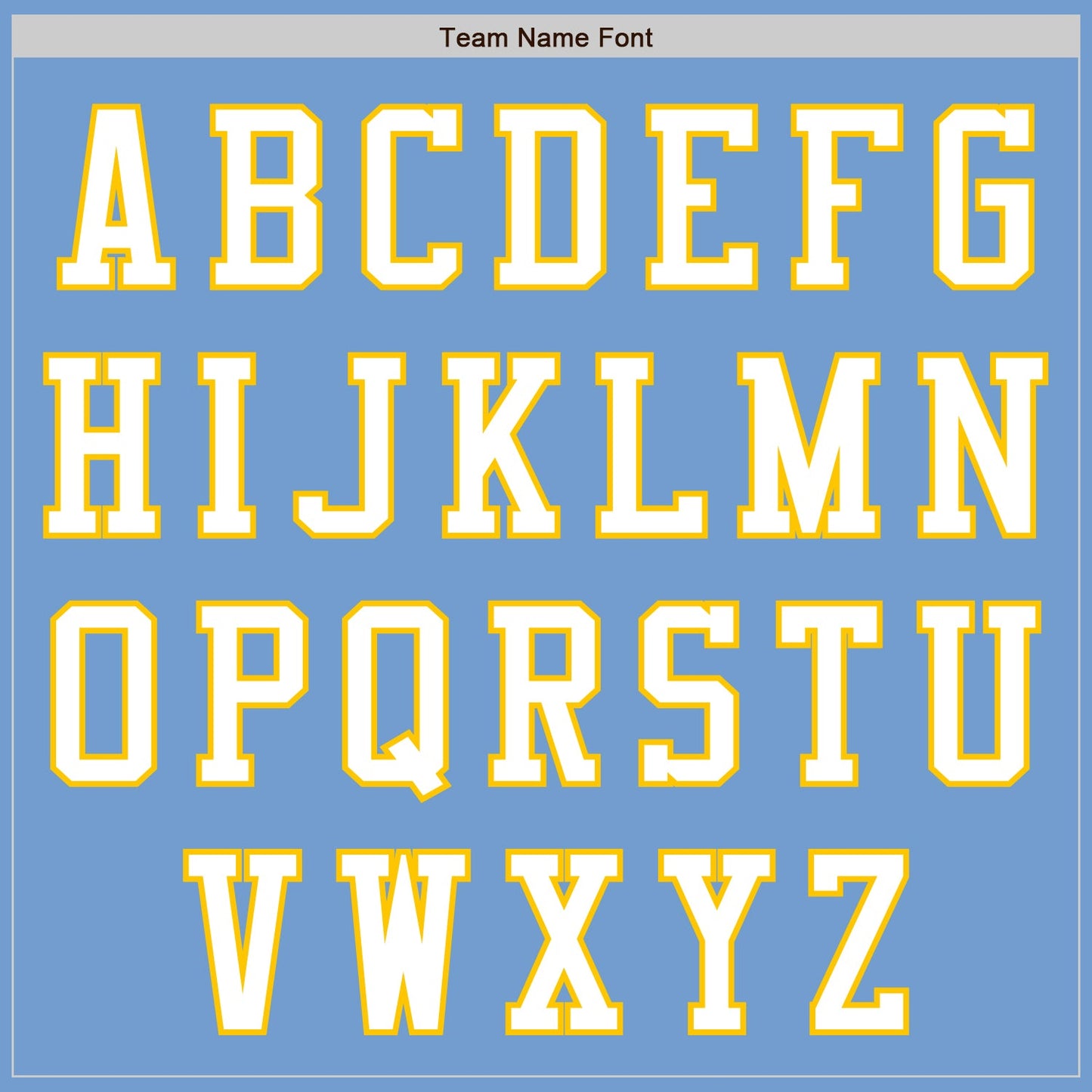 Custom Light Blue White-Yellow Authentic Baseball Jersey view 3
