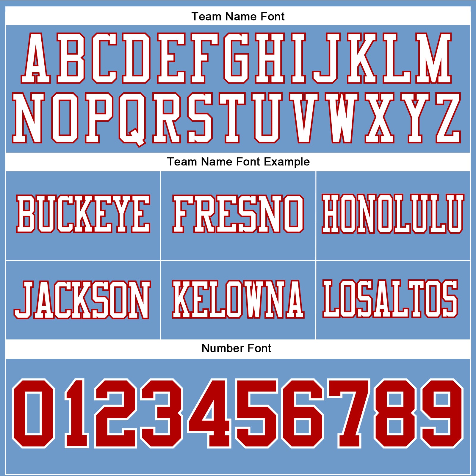 Custom Light Blue Red-White Authentic Football Jersey view 4