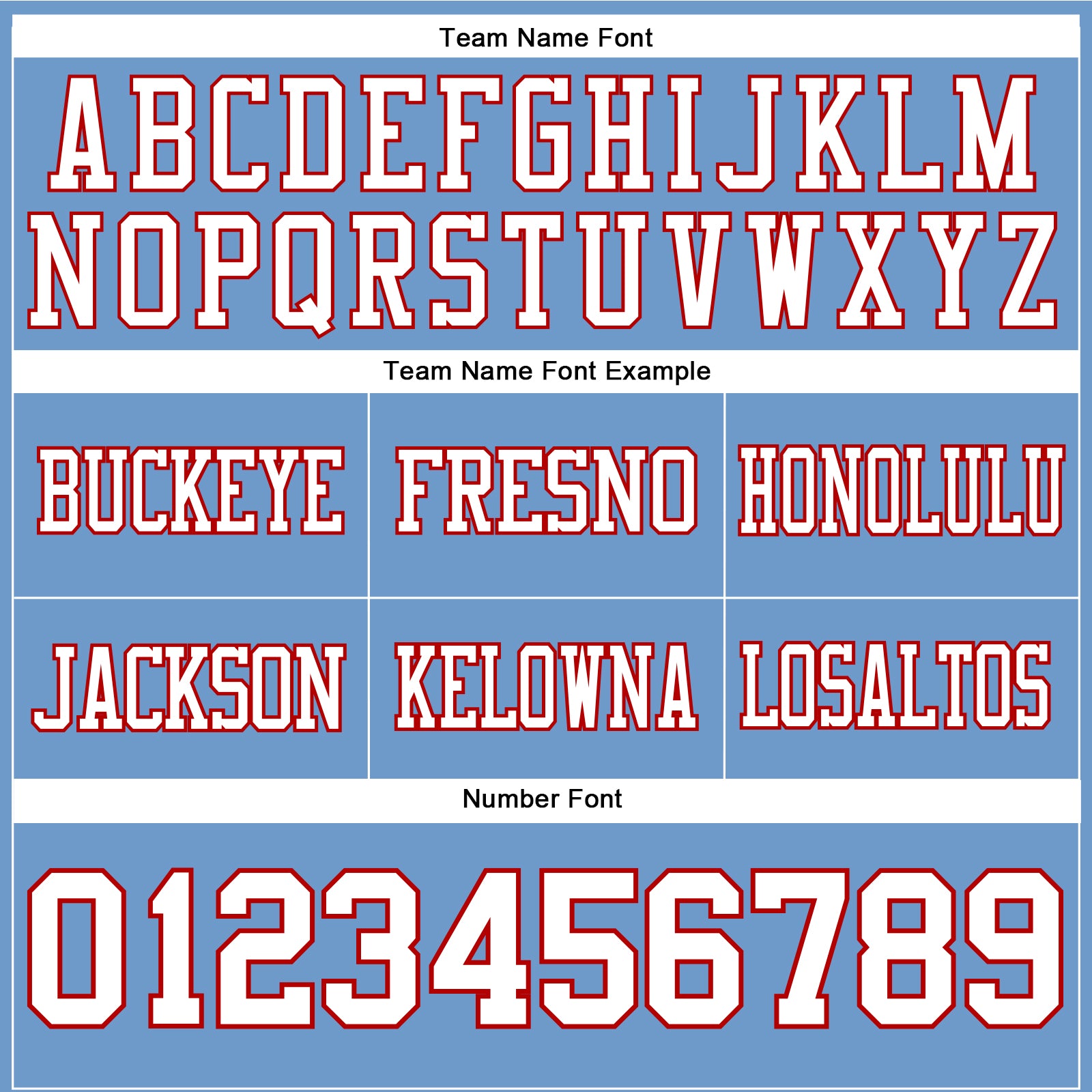 Custom Light Blue White-Red Authentic Football Jersey view 4