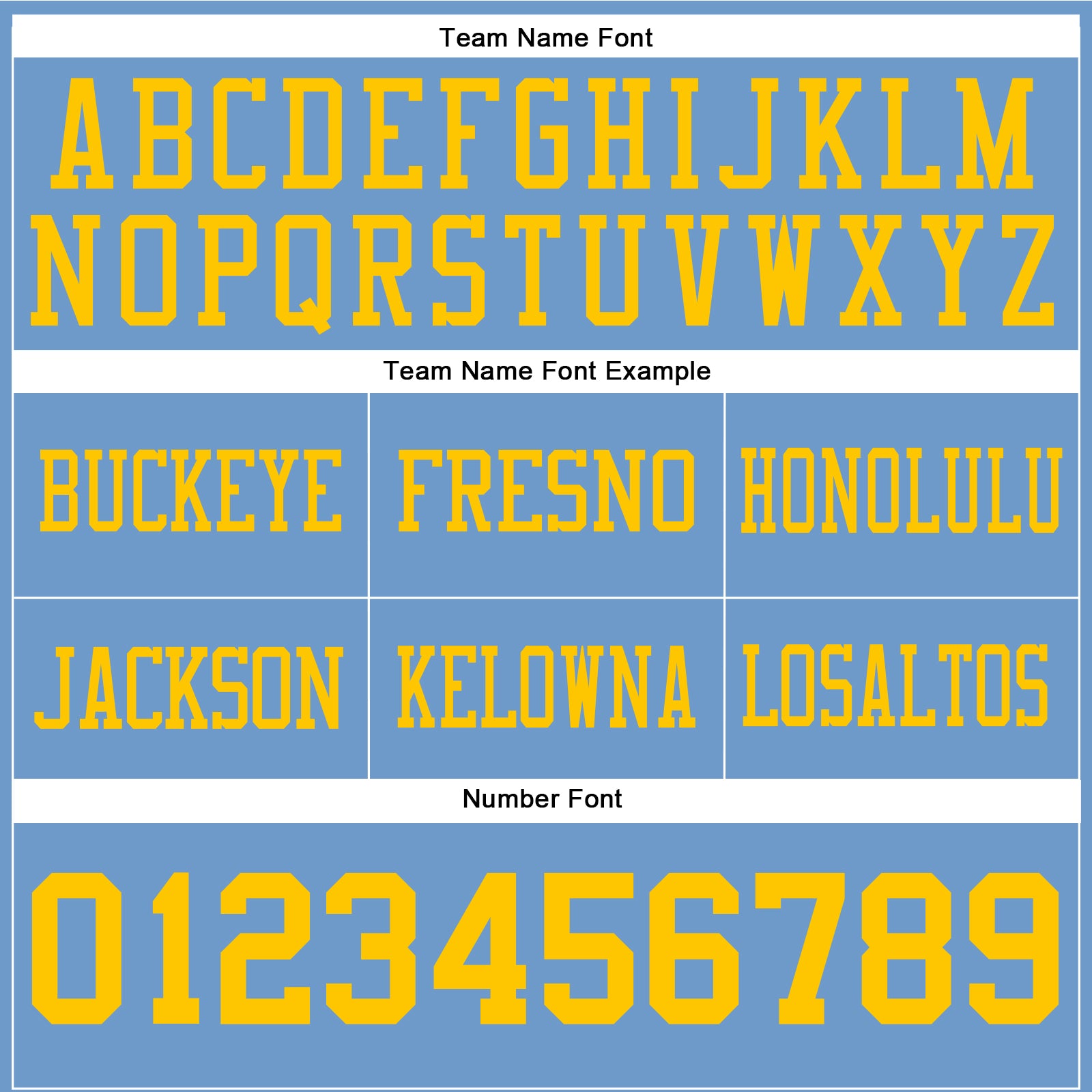Custom Light Blue Yellow Authentic Football Jersey view 4