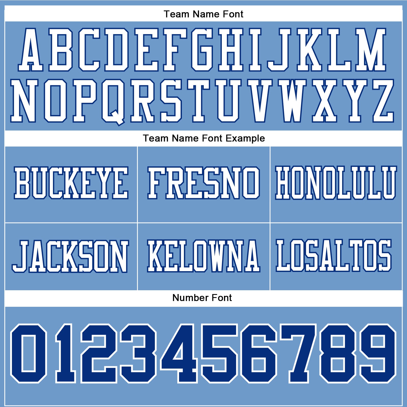 Custom Light Blue Royal-White Authentic Football Jersey view 4