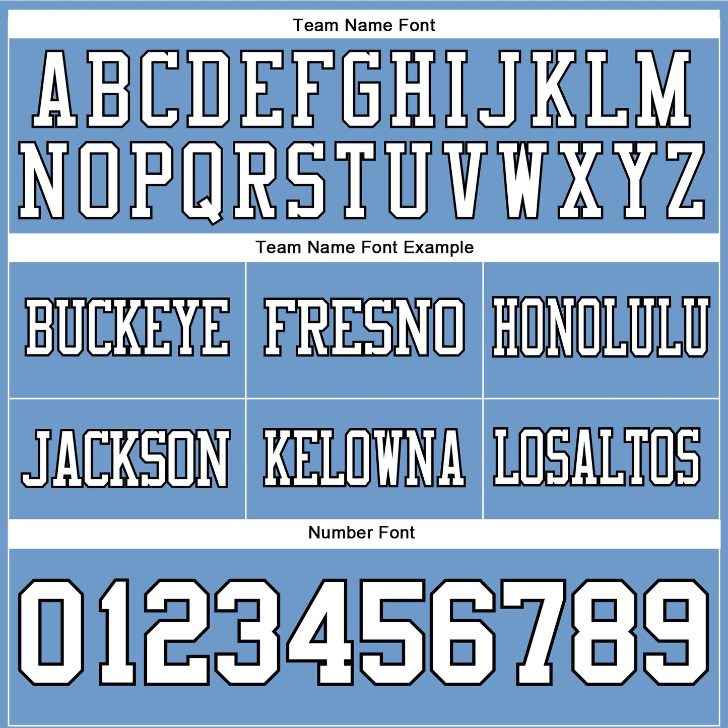 Custom Light Blue White-Black Authentic Football Jersey view 4
