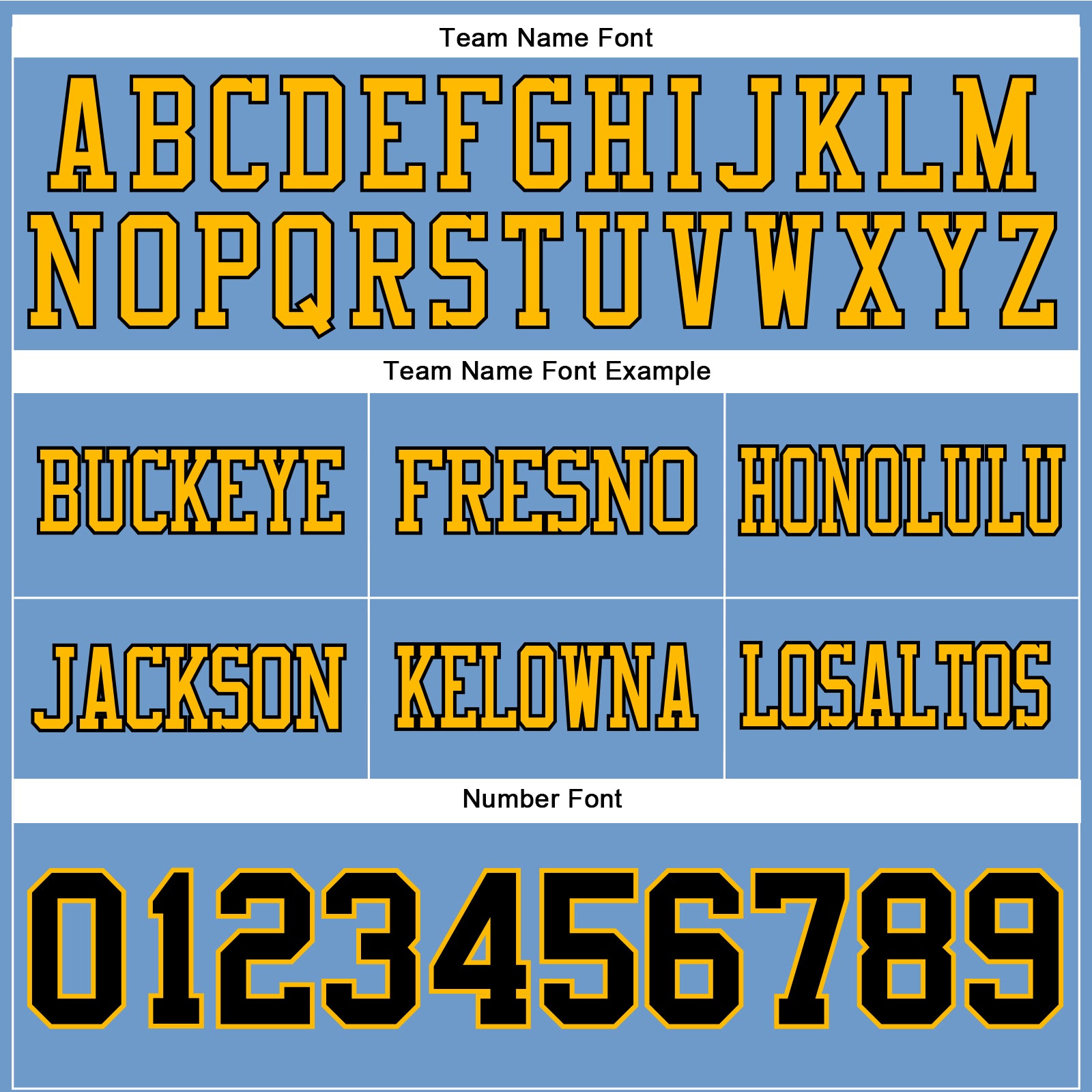 Custom Light Blue Black-Gold Authentic Football Jersey view 4