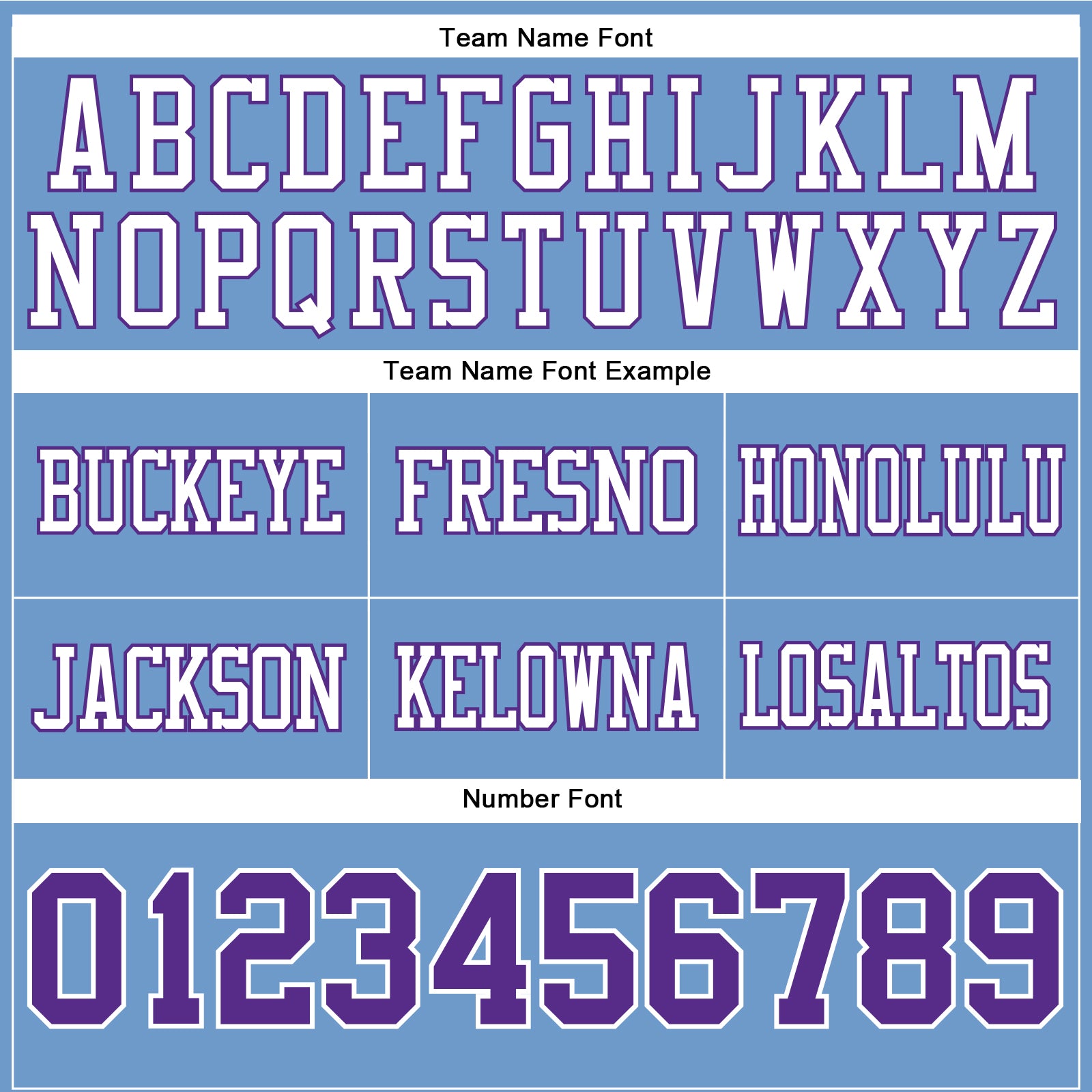Custom Light Blue Purple-White Authentic Football Jersey view 4