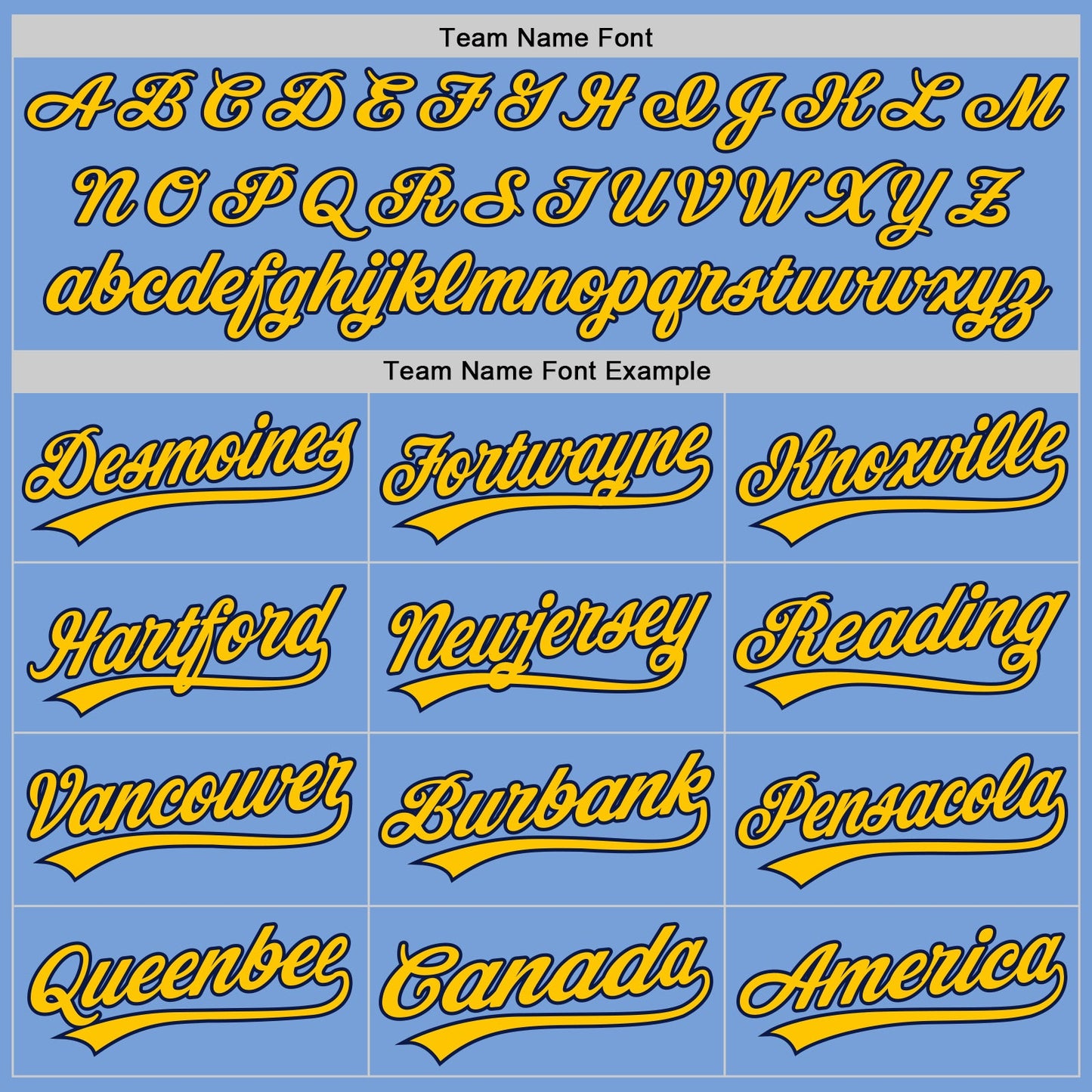 Custom Light Blue Yellow-Navy Authentic Baseball Jersey view 4