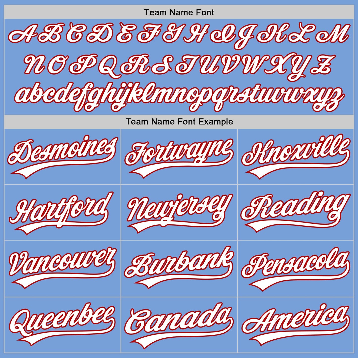 Custom Stitched Light Blue White-Red Baseball Pullover Sweatshirt Hoodie view 3