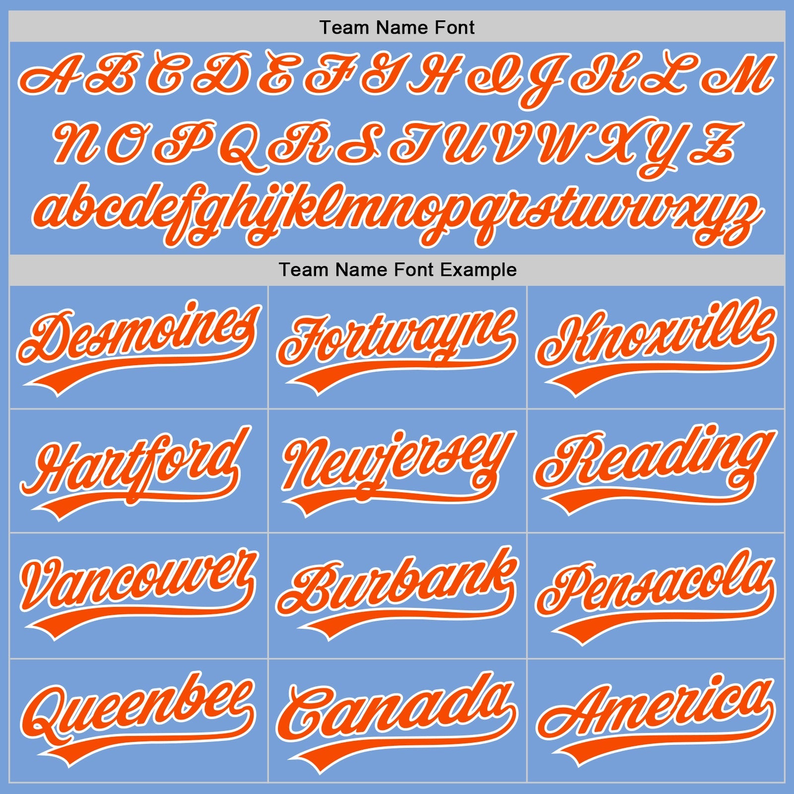 Custom Stitched Light Blue Orange-White Baseball Pullover Sweatshirt Hoodie view 3