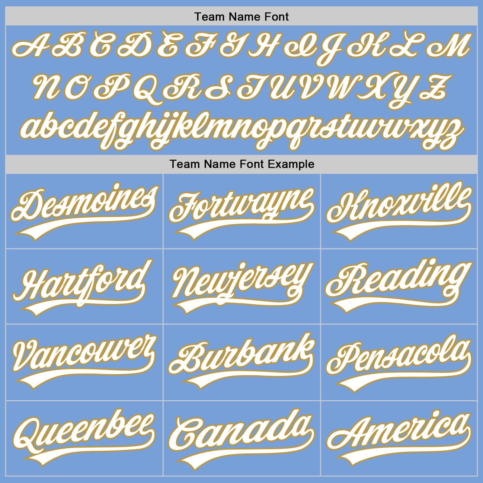 Custom Light Blue White-Old Gold Authentic Baseball Jersey view 4