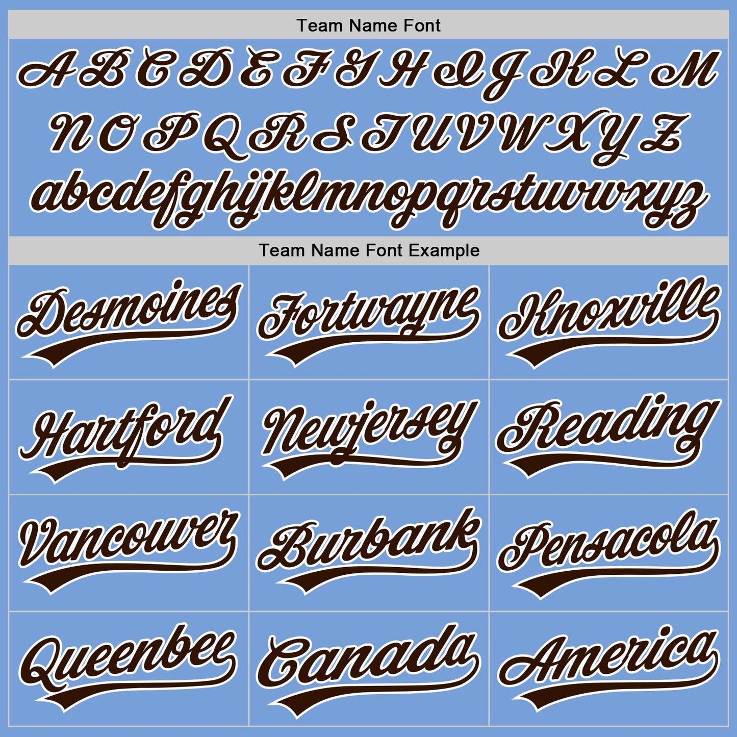 Custom Stitched Light Blue Brown-White Baseball Pullover Sweatshirt Hoodie view 3