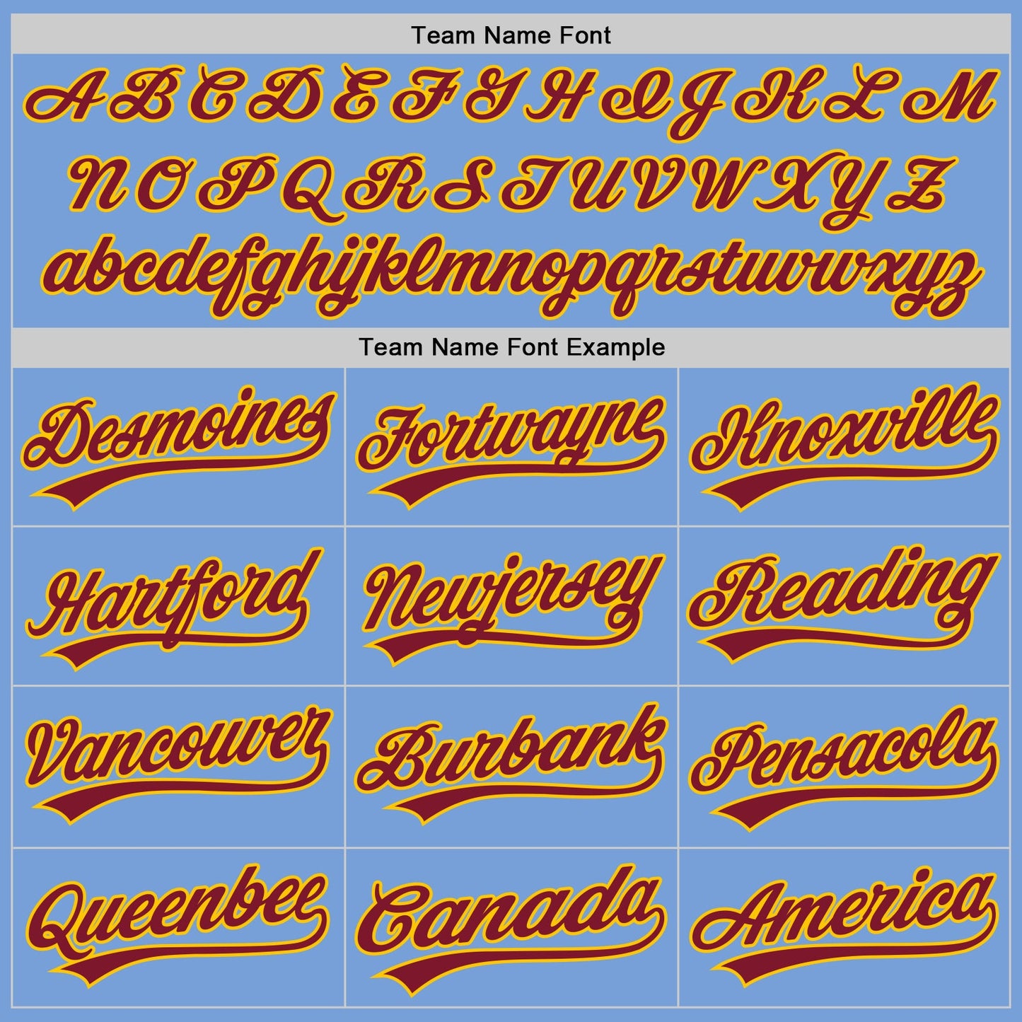 Custom Light Blue Crimson-Yellow Authentic Baseball Jersey view 4