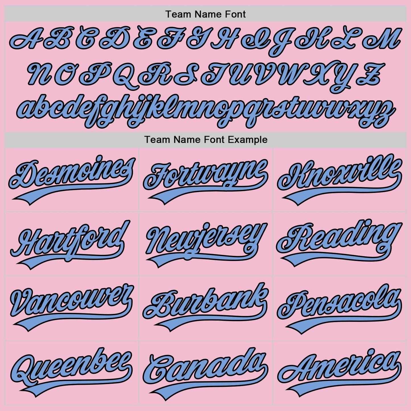Custom Light Pink Light Blue-Black Authentic Throwback Baseball Jersey view 4