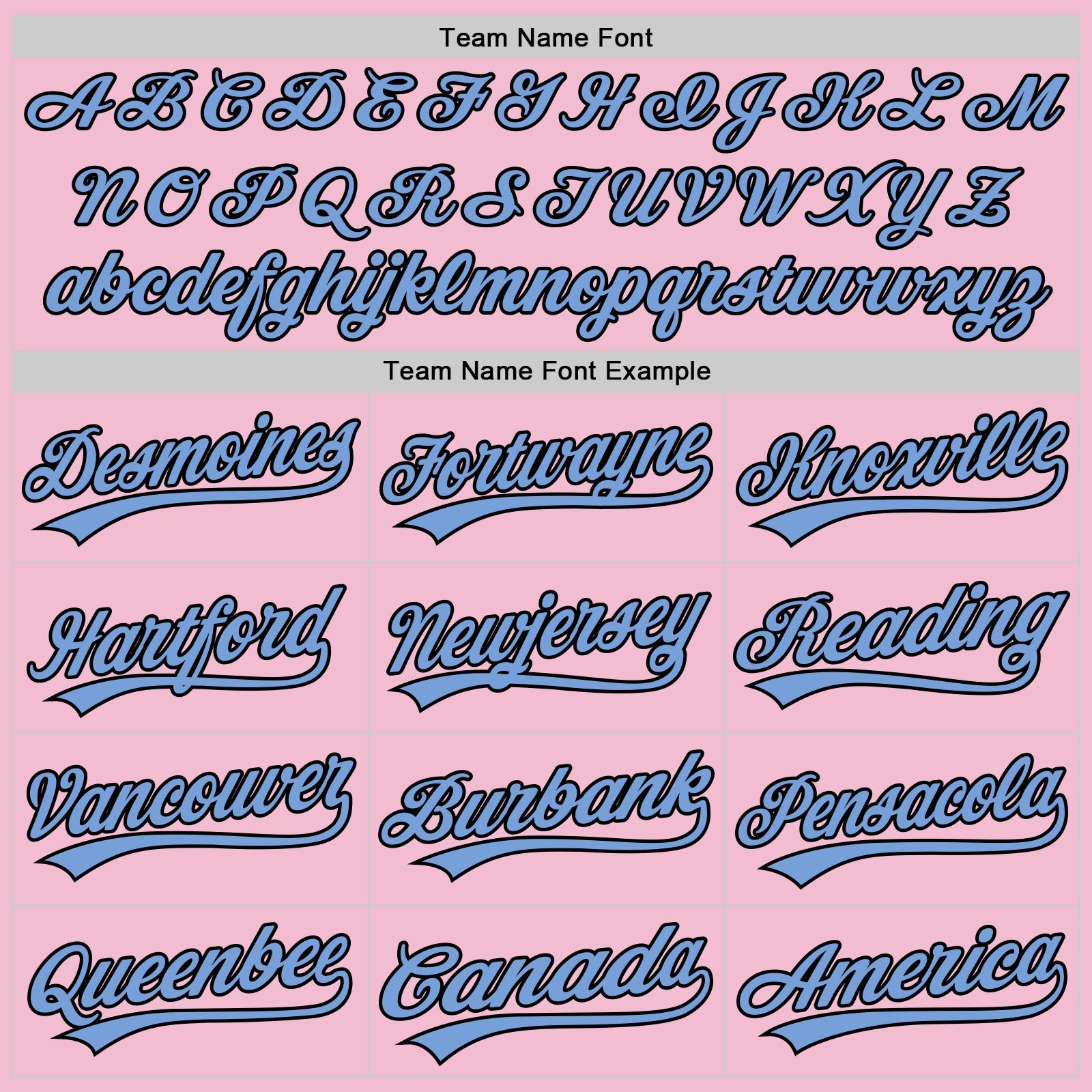 Custom Light Pink Light Blue-Black Authentic Throwback Baseball Jersey view 4