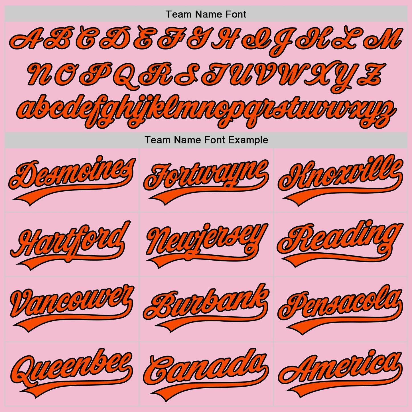 Custom Light Pink Orange-Black Authentic Throwback Baseball Jersey view 4