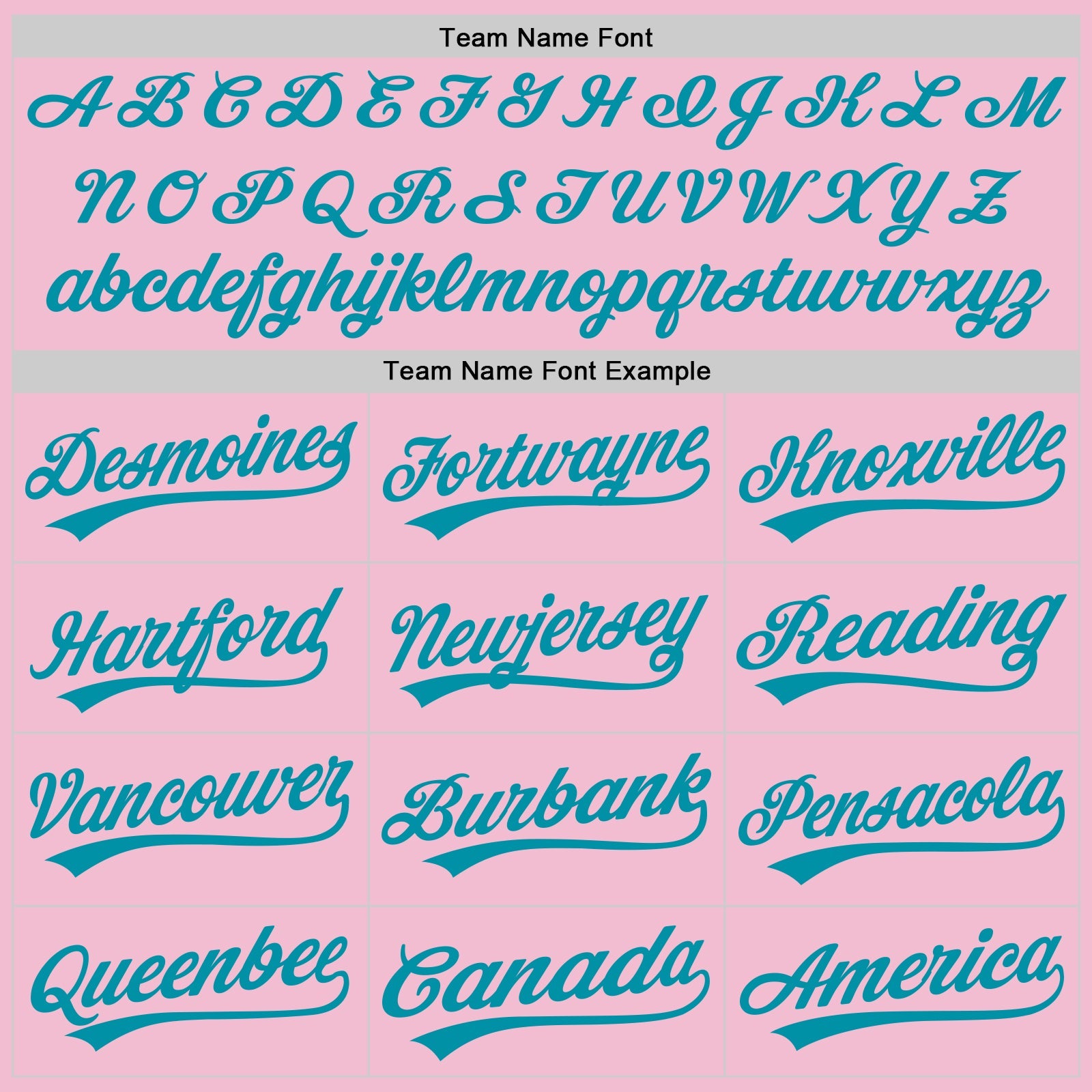 Custom Light Pink Teal-White Authentic Throwback Baseball Jersey view 4