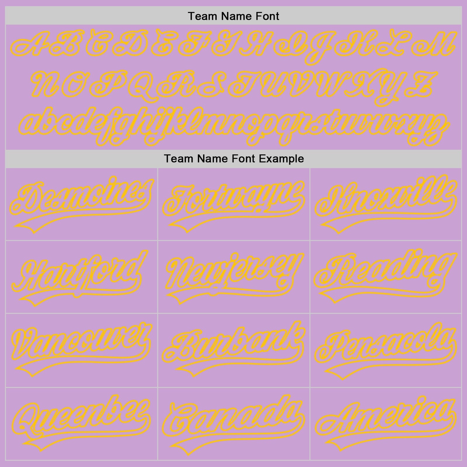 Custom Light Purple Yellow Authentic Baseball Jersey view 4