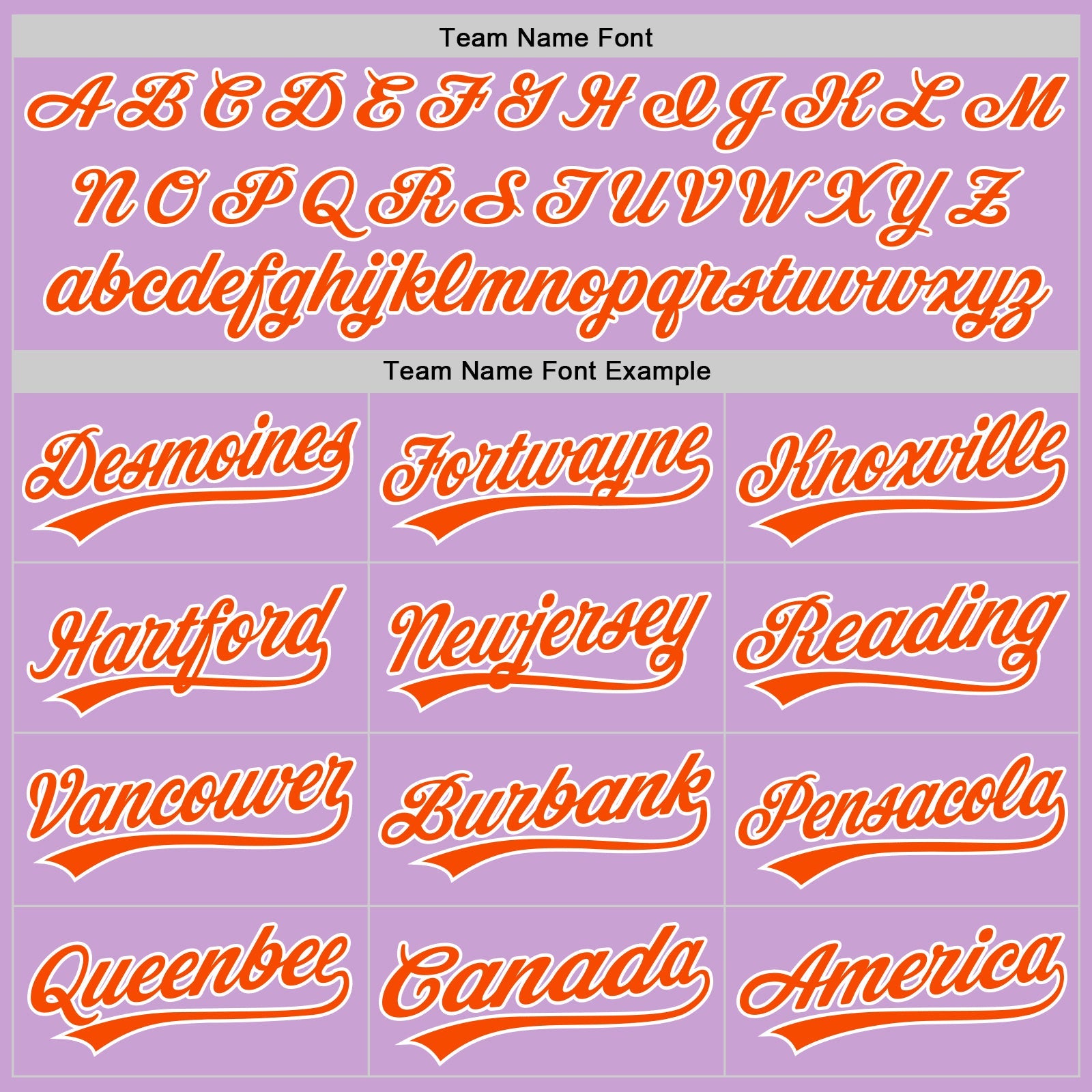Custom Light Purple Orange-White Authentic Baseball Jersey view 4