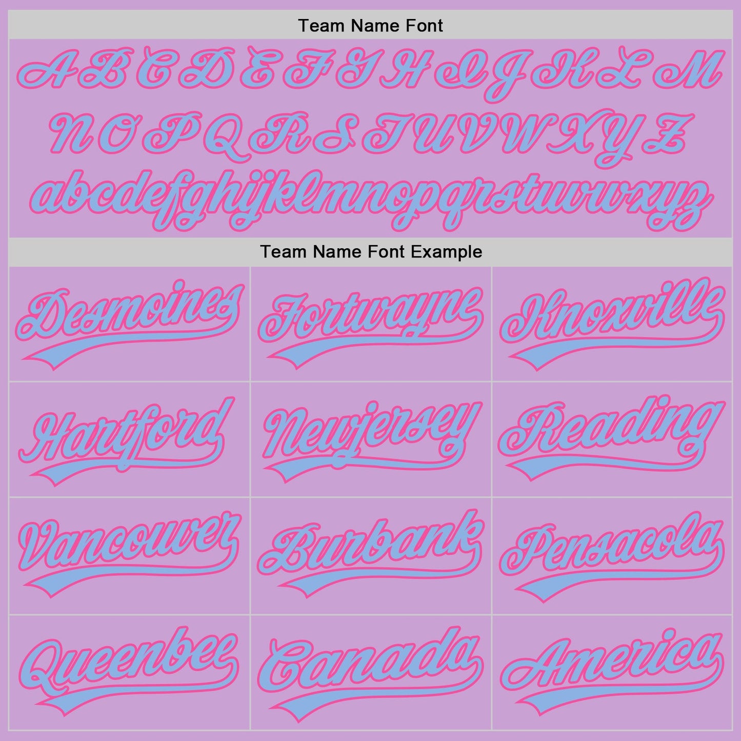 Custom Light Purple Light Blue-Pink Authentic Baseball Jersey view 4