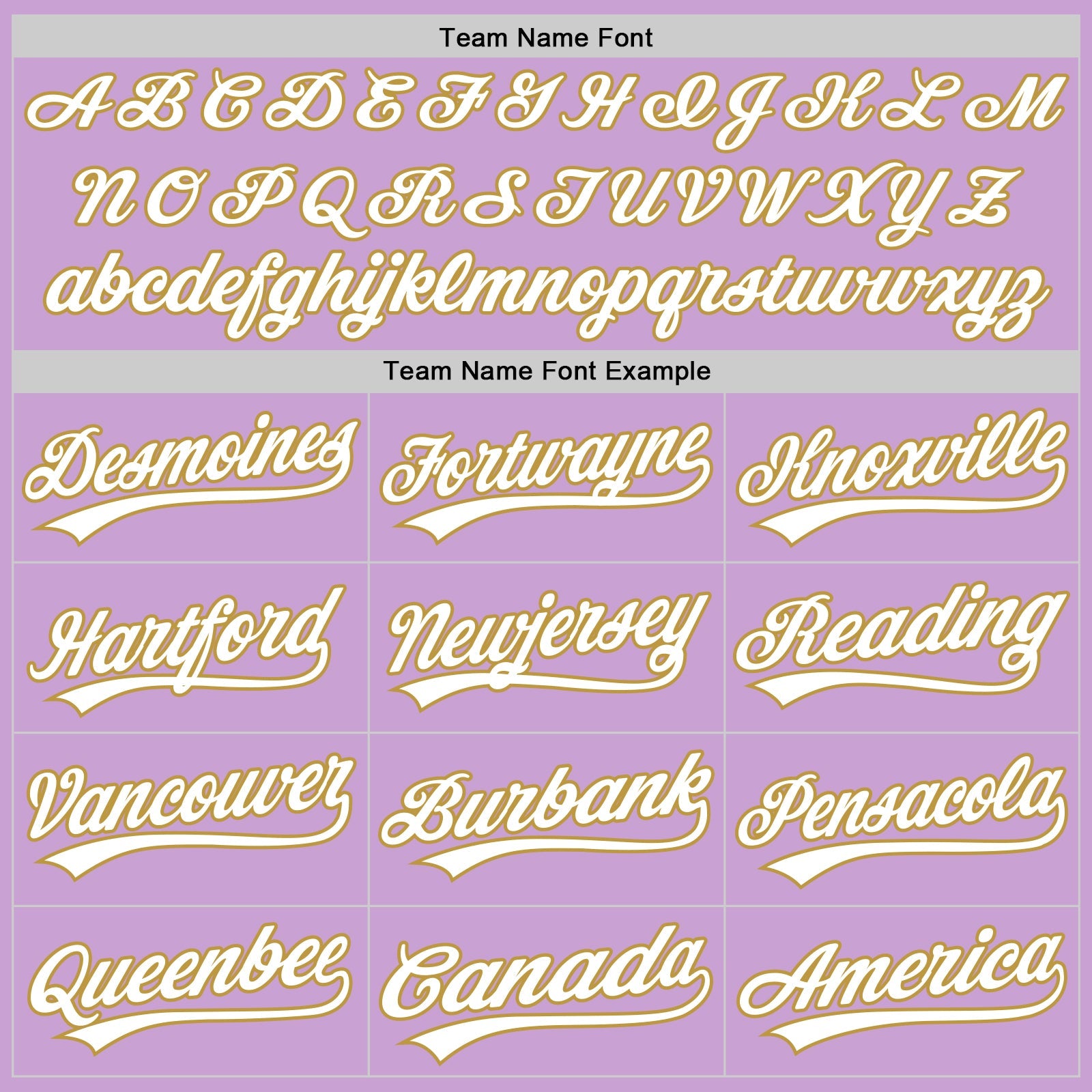 Custom Light Purple White-Old Gold Authentic Baseball Jersey view 4