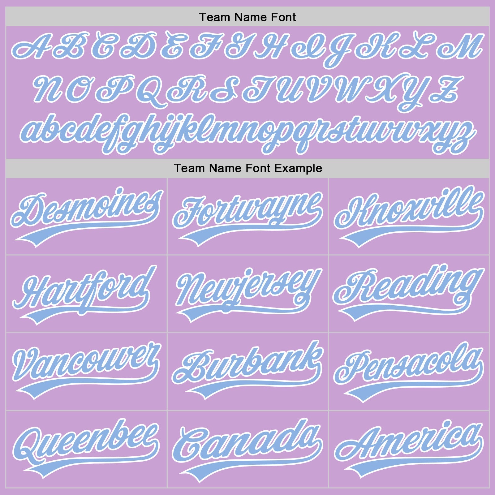 Custom Light Purple Light Blue-White Authentic Baseball Jersey view 4