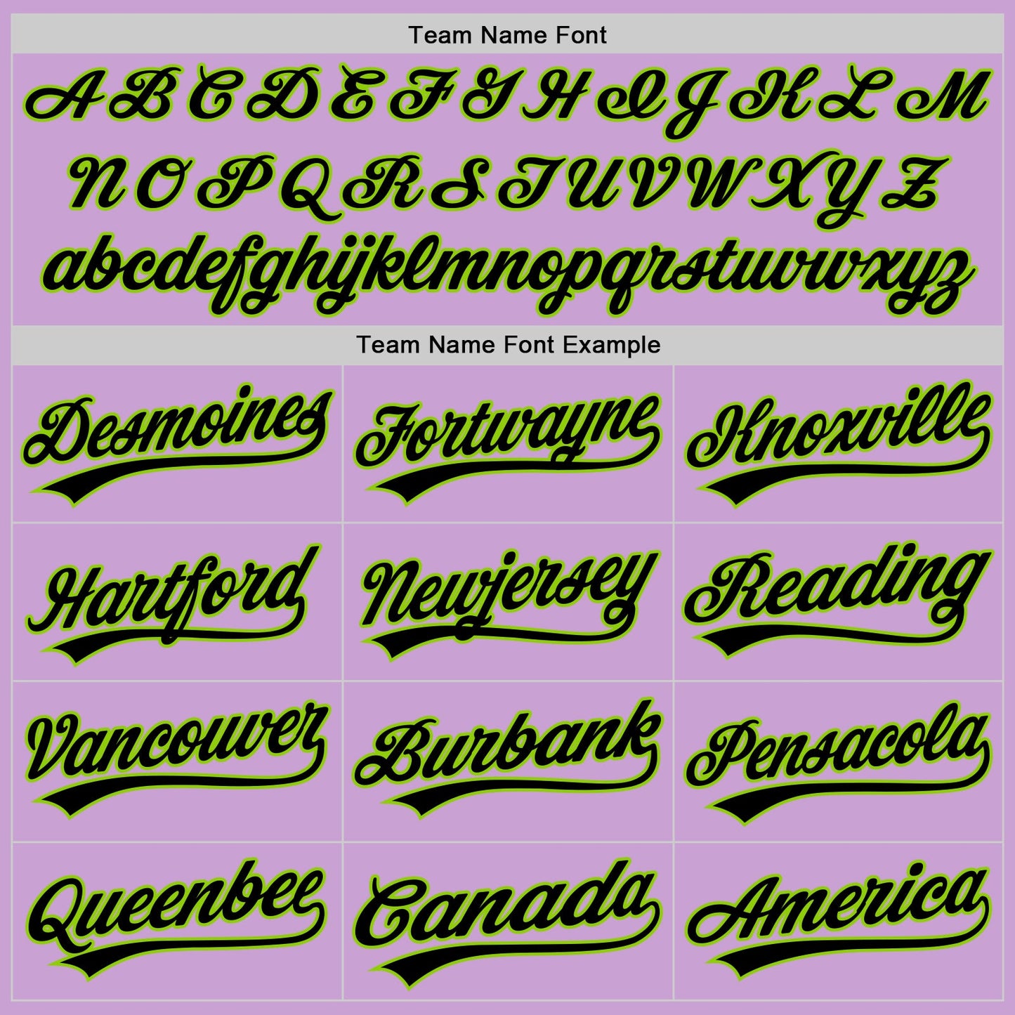 Custom Light Purple Black-Neon Green Authentic Baseball Jersey view 4