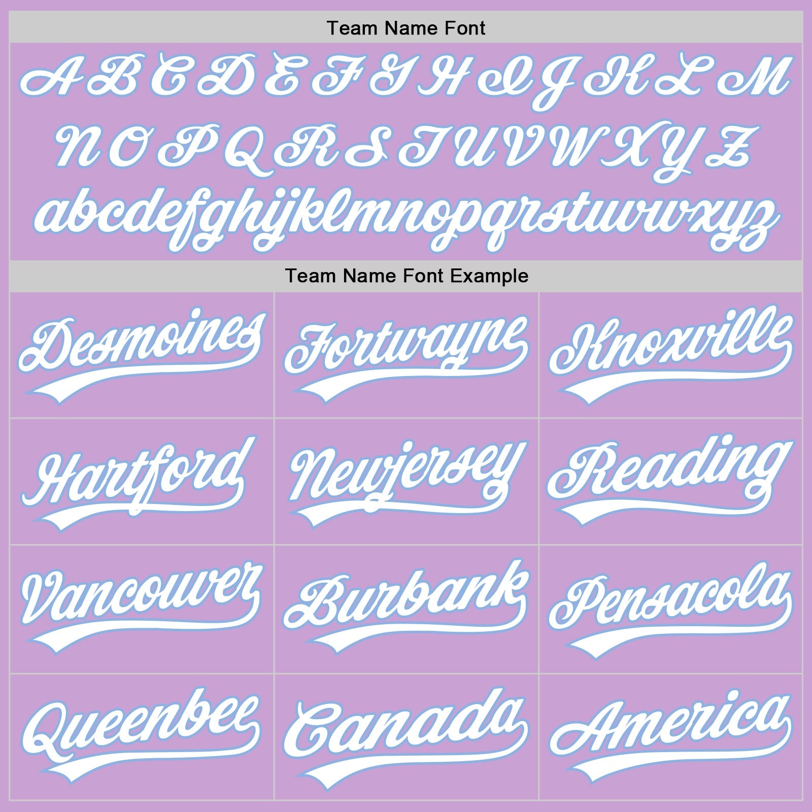 Custom Light Purple White-Light Blue Authentic Baseball Jersey view 4