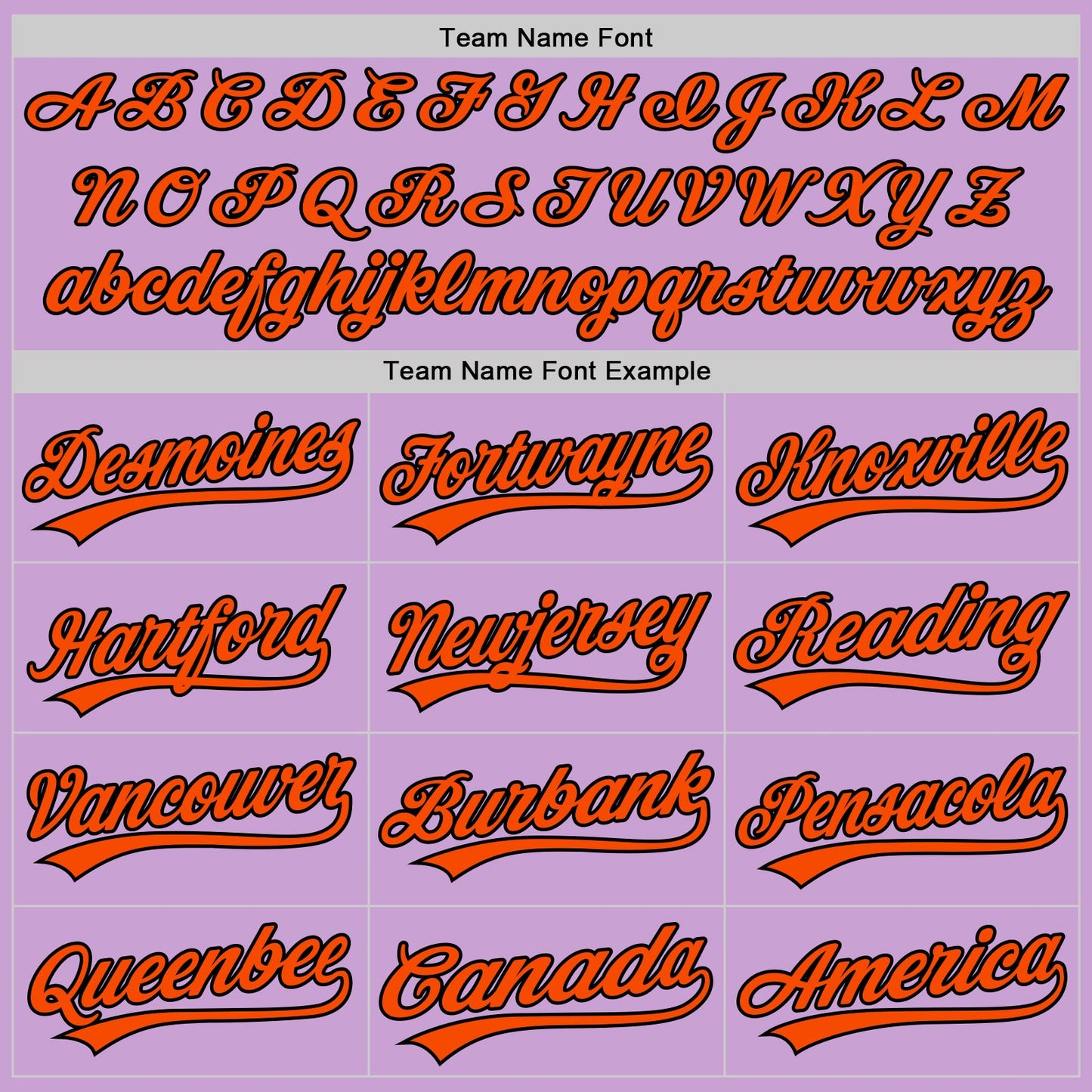 Custom Light Purple Black-Orange Authentic Baseball Jersey view 4