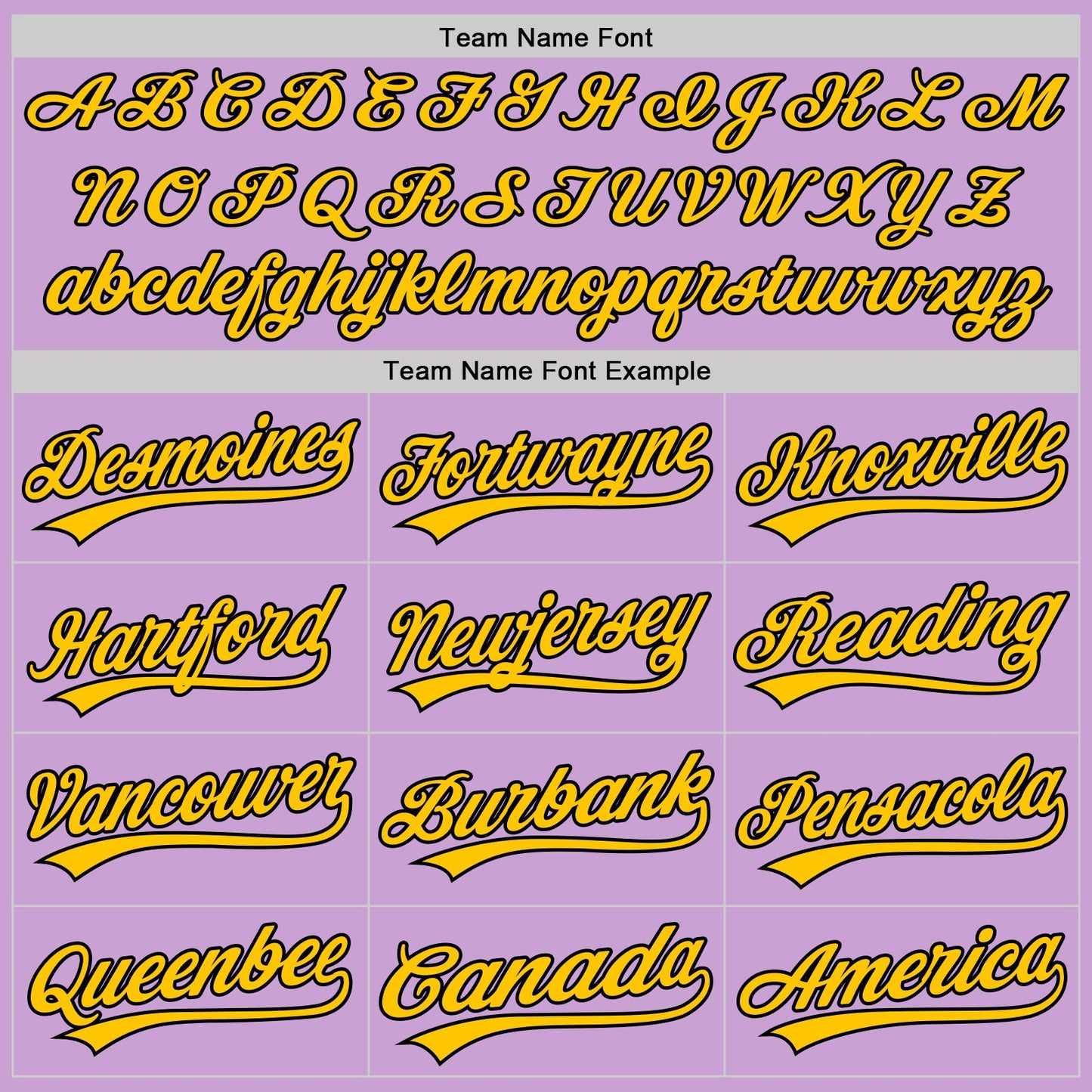 Custom Light Purple Black-Yellow Authentic Baseball Jersey view 4