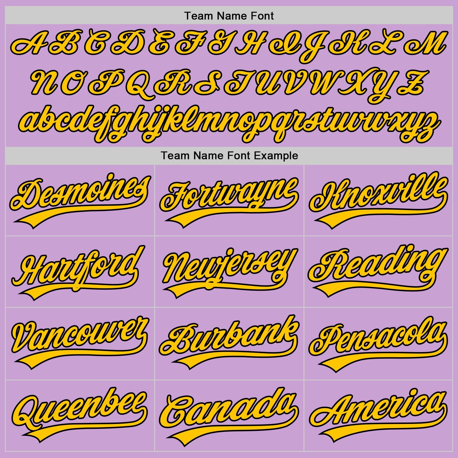 Custom Light Purple Black-Yellow Authentic Baseball Jersey view 4