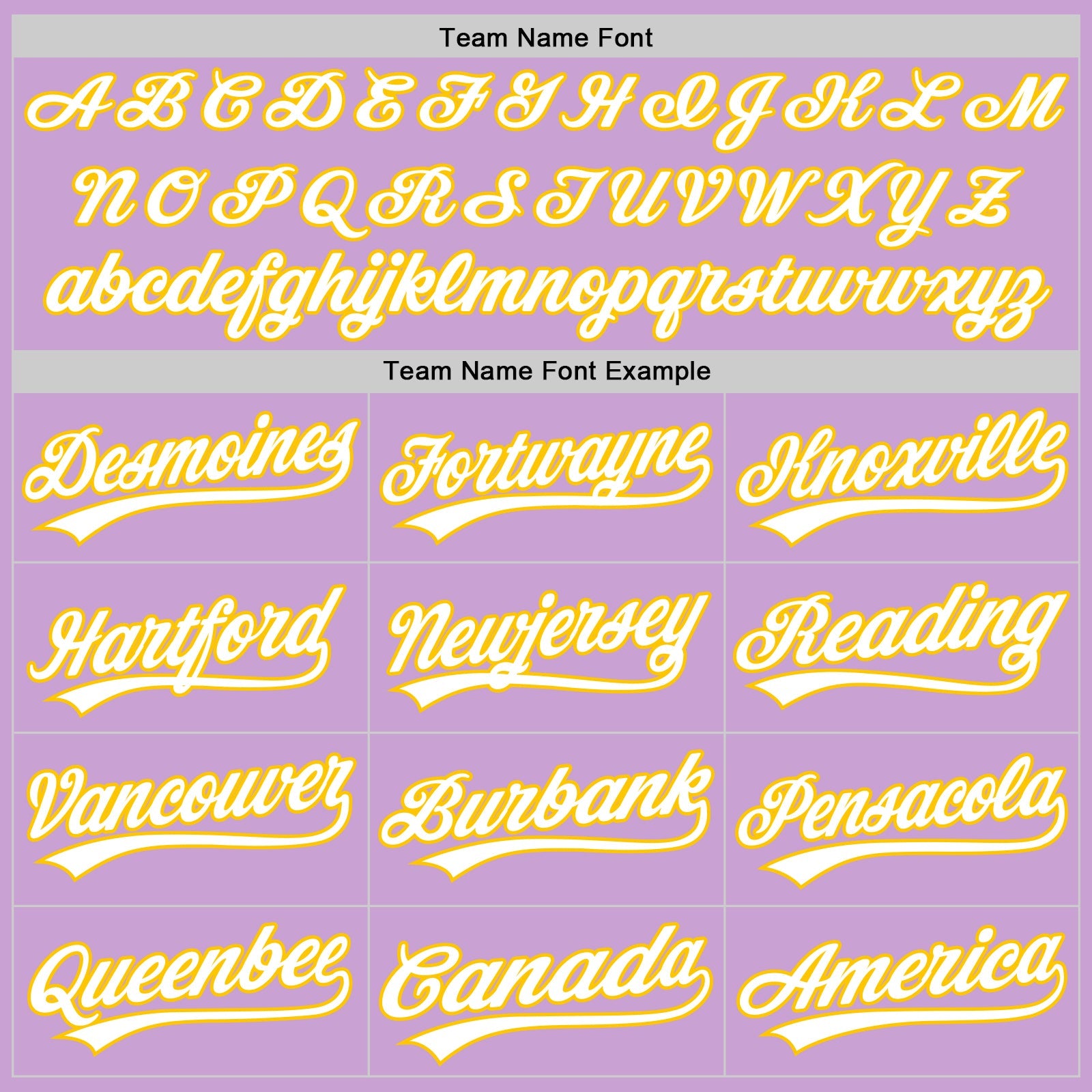 Custom Light Purple White-Yellow Authentic Baseball Jersey view 4