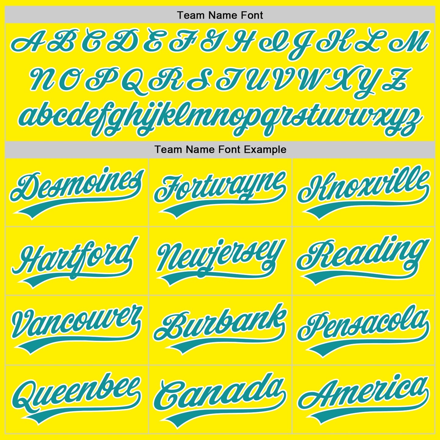 Custom Light Yellow Teal-White Authentic Baseball Jersey view 4
