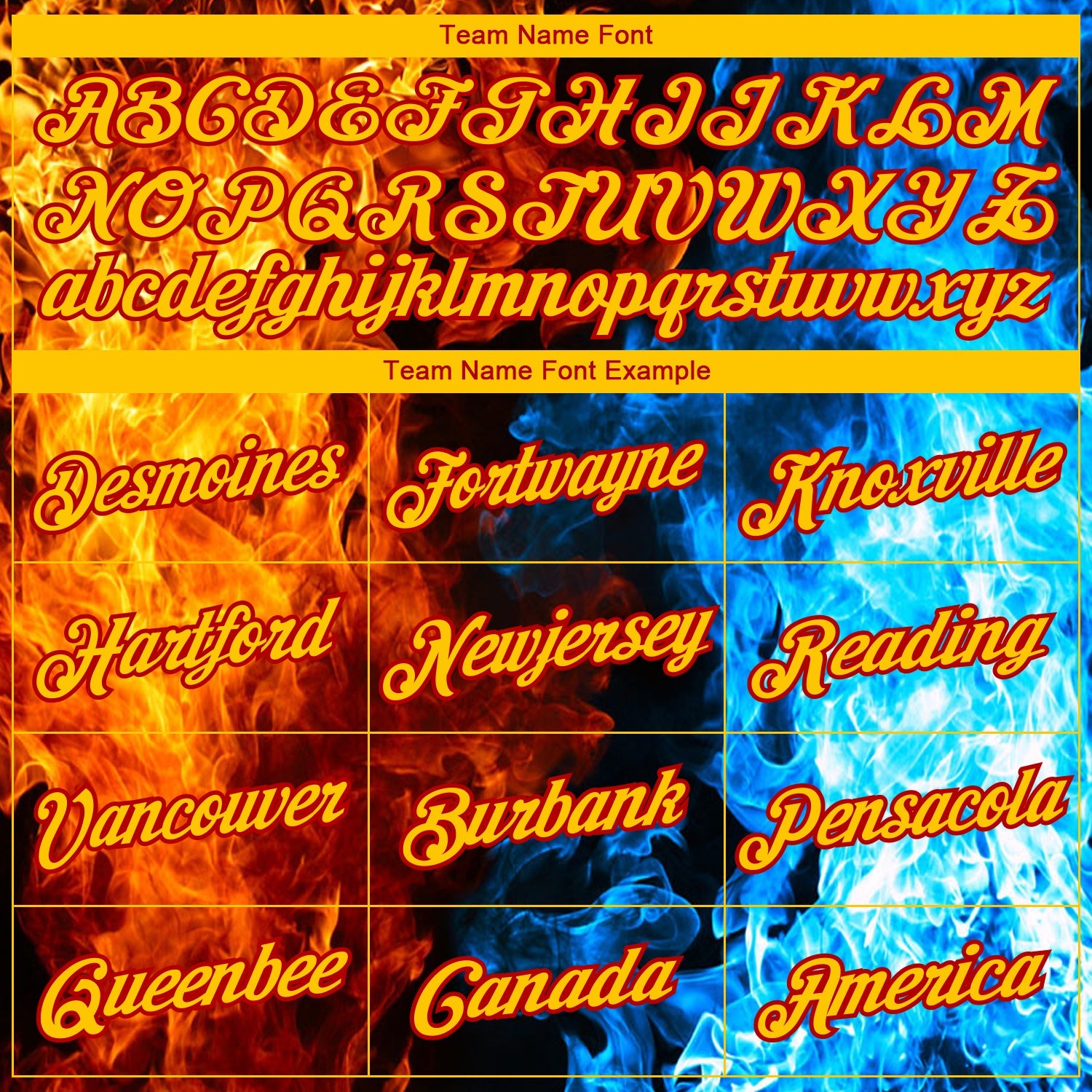 Custom Black Red Gold Royal-Light Blue Flame 3D Pattern Long Sleeve Performance T-Shirt view 3