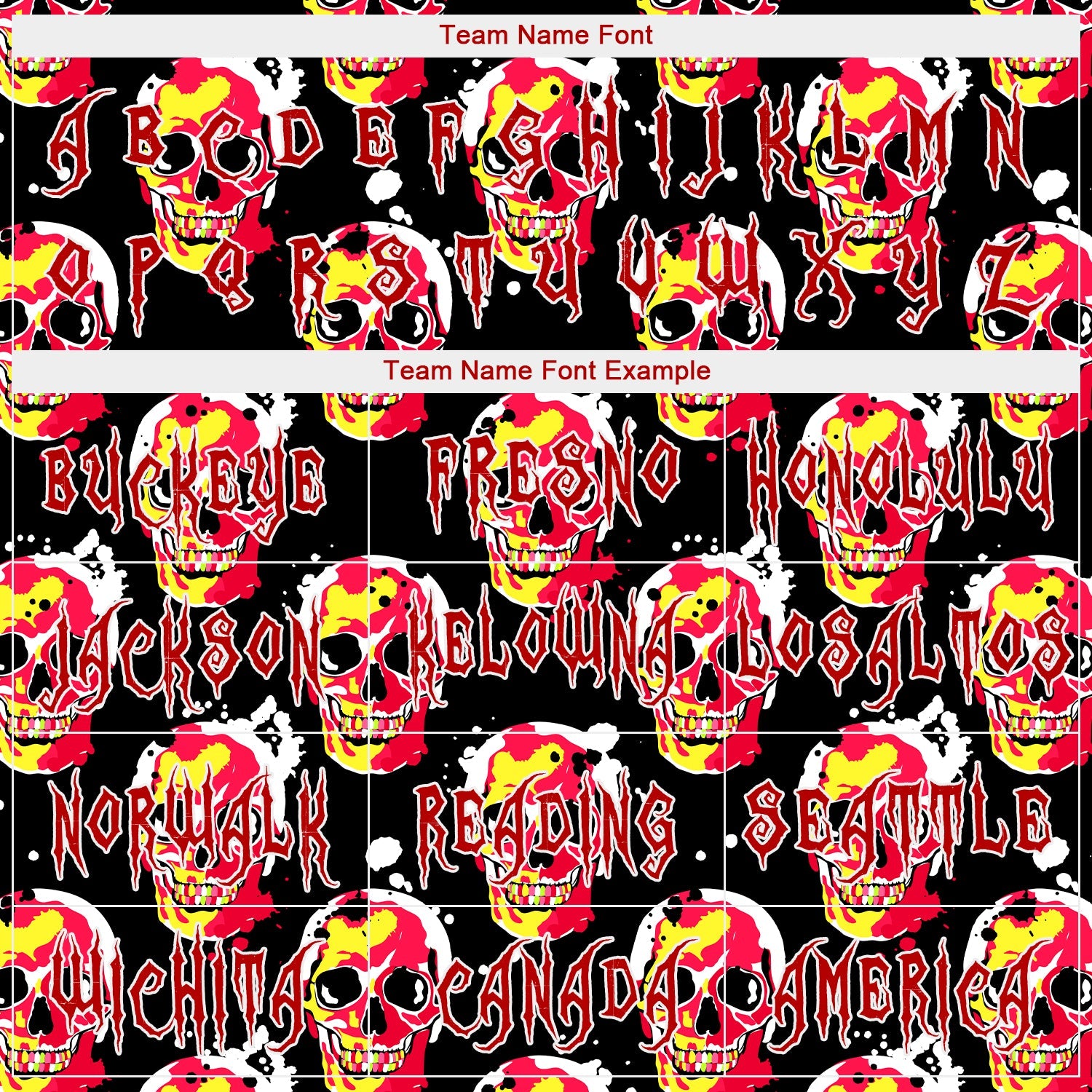 Custom 3D Pattern Halloween Skulls Long Sleeve Performance T-Shirt view 3