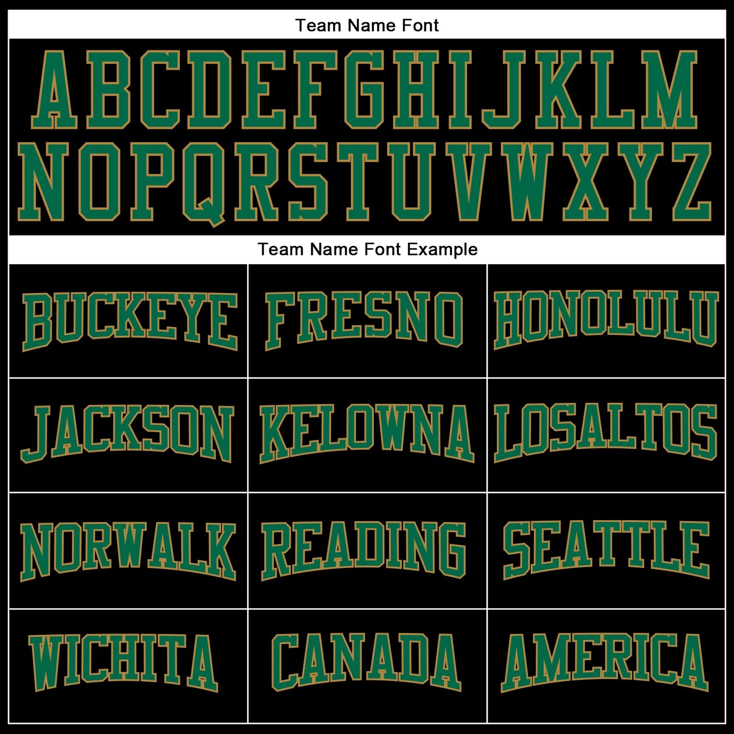 Custom Black Kelly Green-Old Gold Long Sleeve Performance T-Shirt view 4