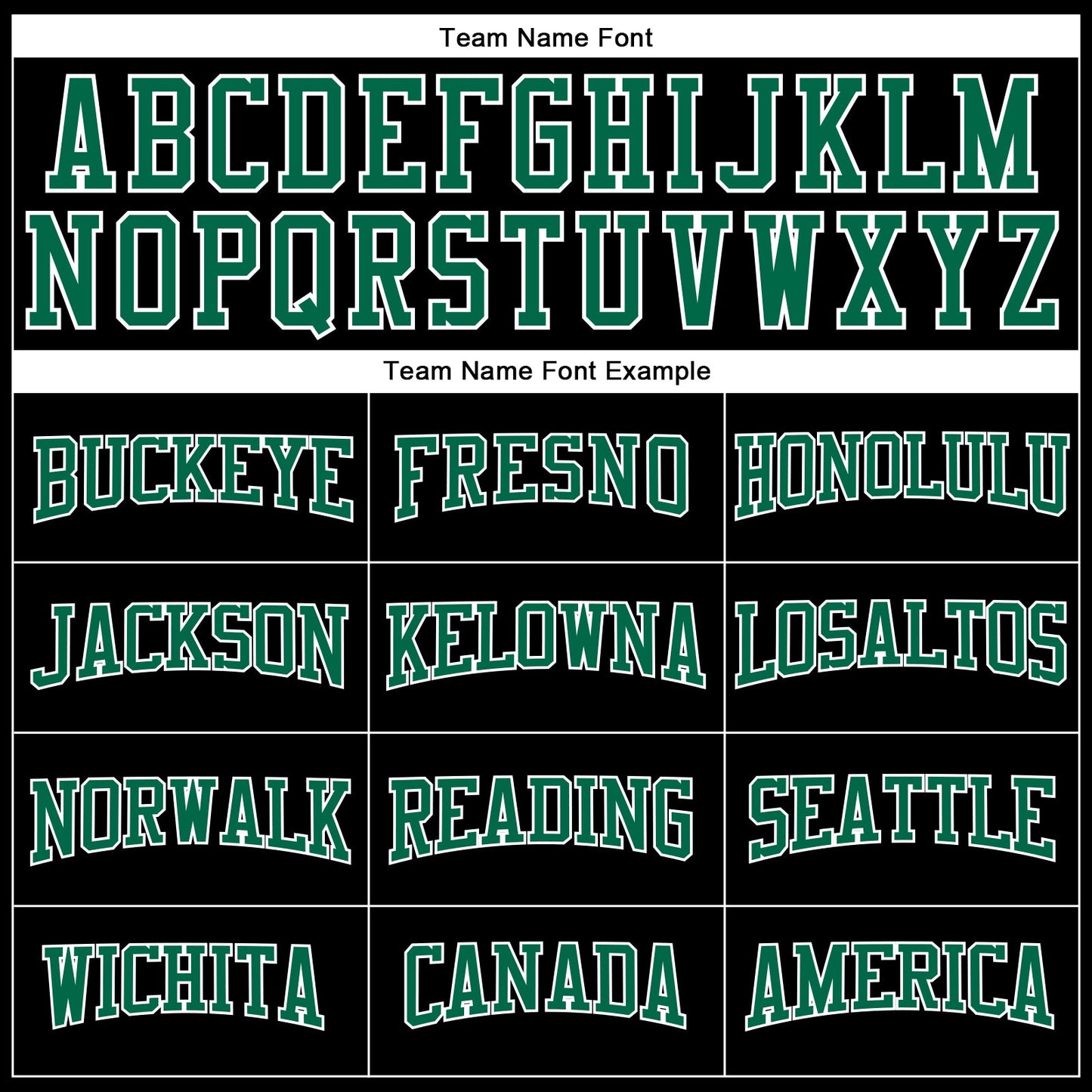 Custom Black Kelly Green-White Long Sleeve Performance T-Shirt view 4