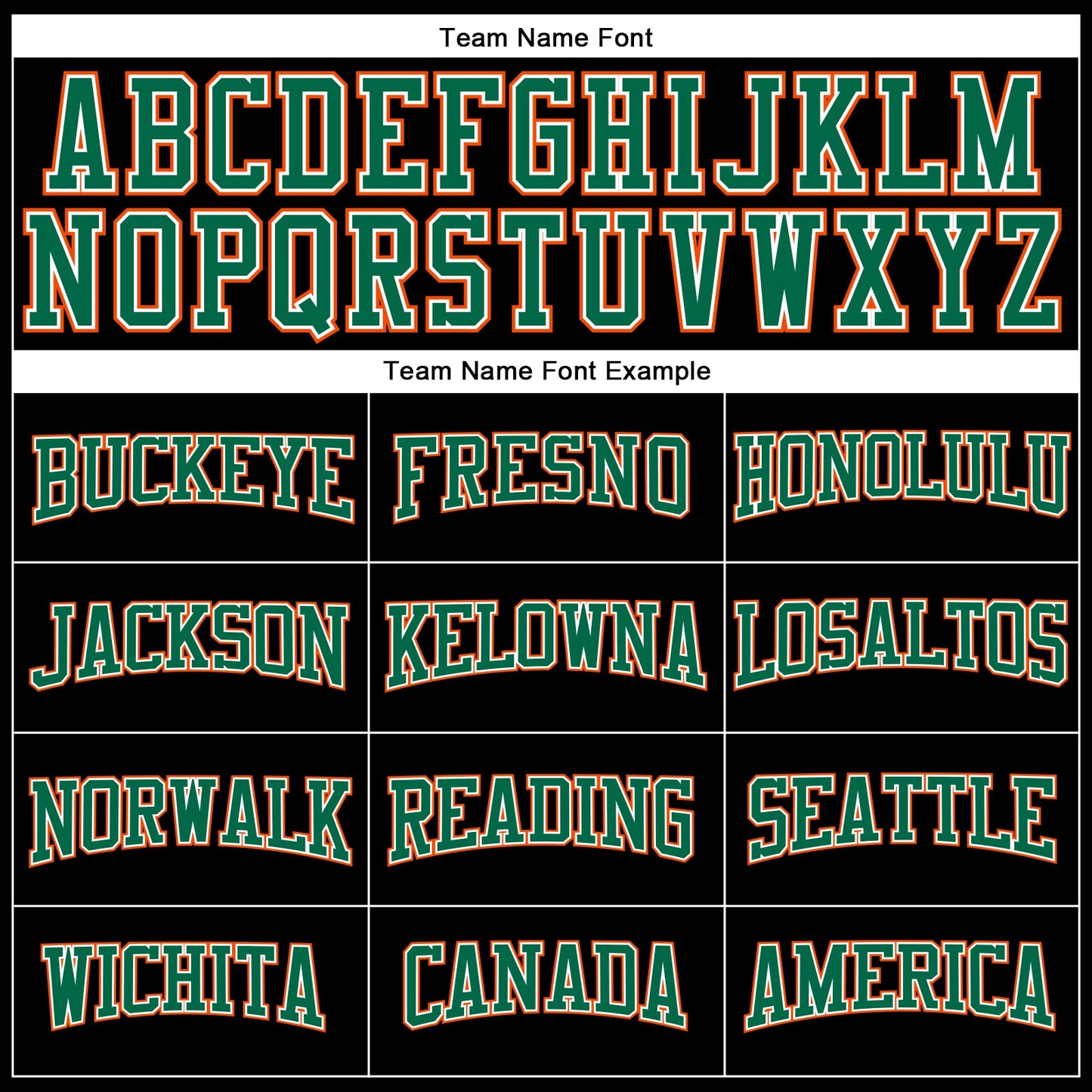 Custom Black Orange Kelly Green-White Long Sleeve Performance T-Shirt view 4
